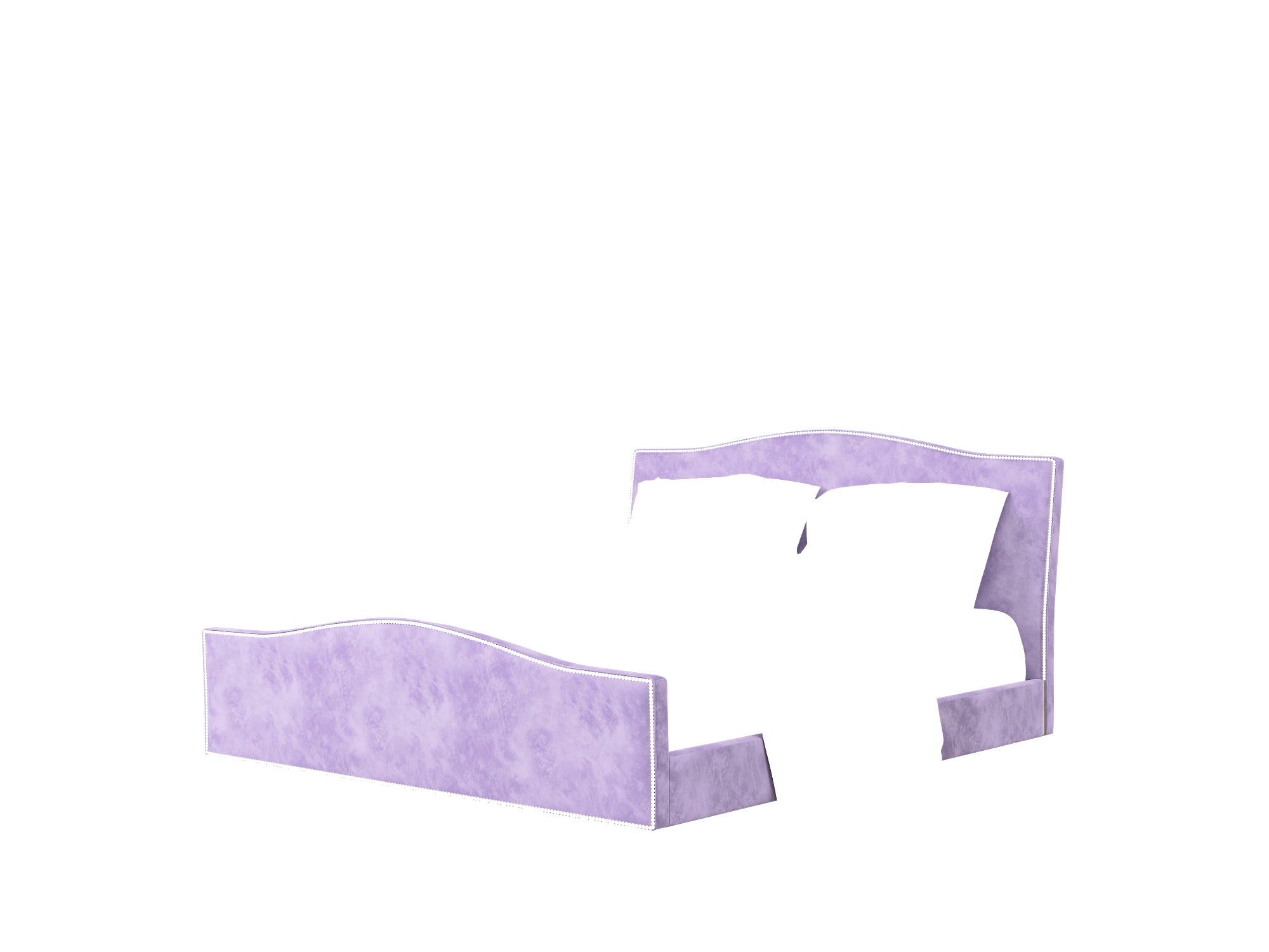 Prato Royale Lavender Bed King Room Texture