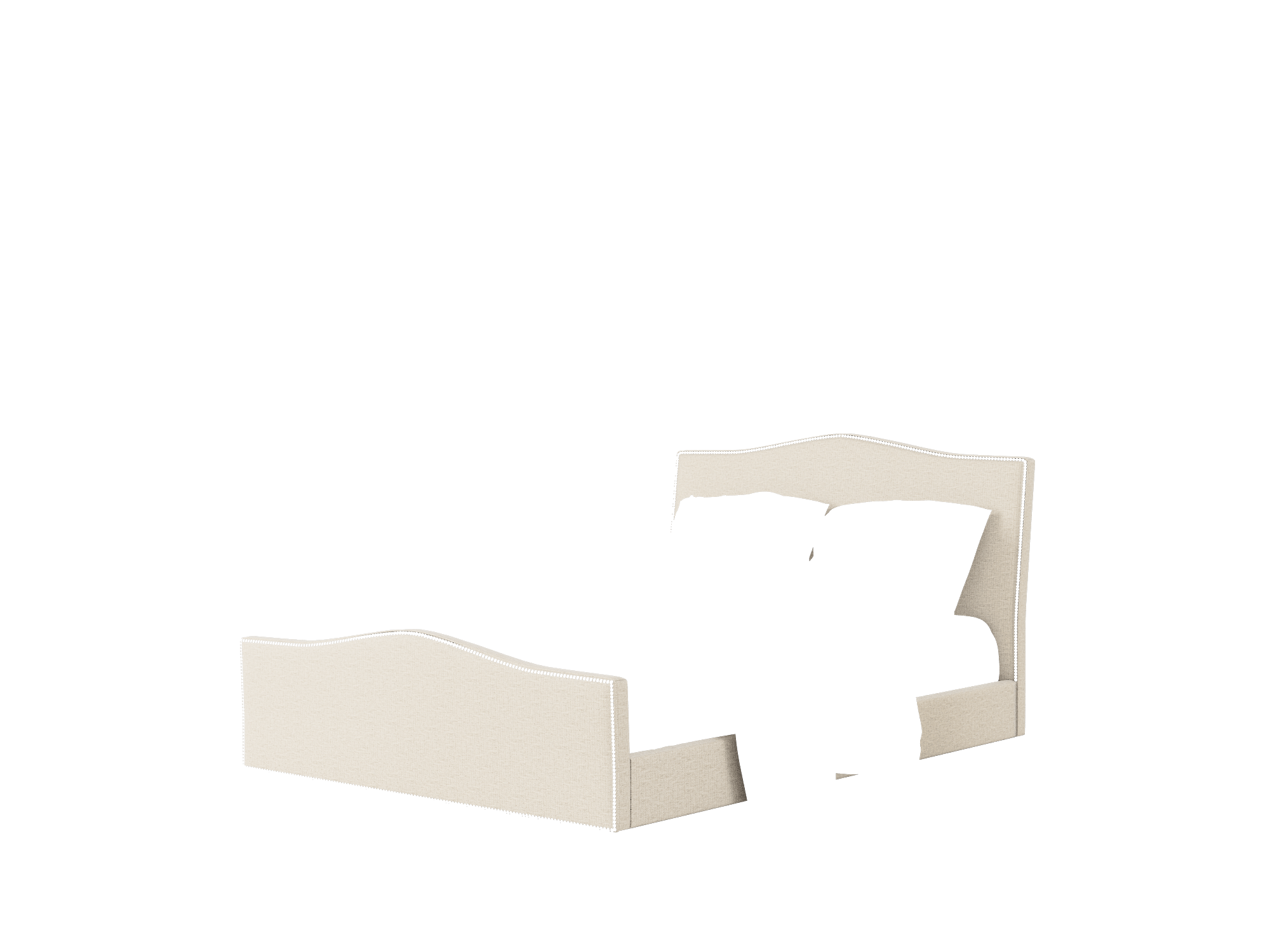 Prato Urban_d Steel Bed Queen Room Texture