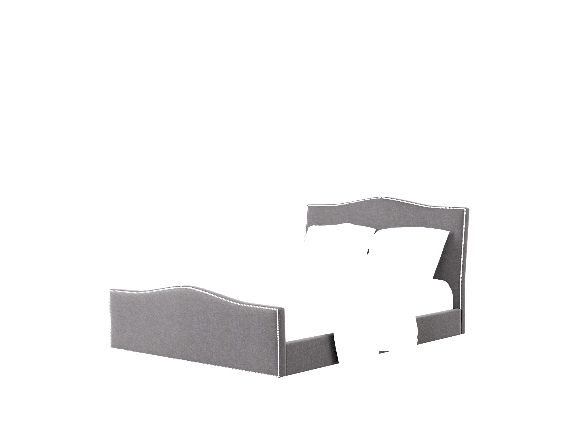 Prato Venus Onyx Bed Queen Room Texture