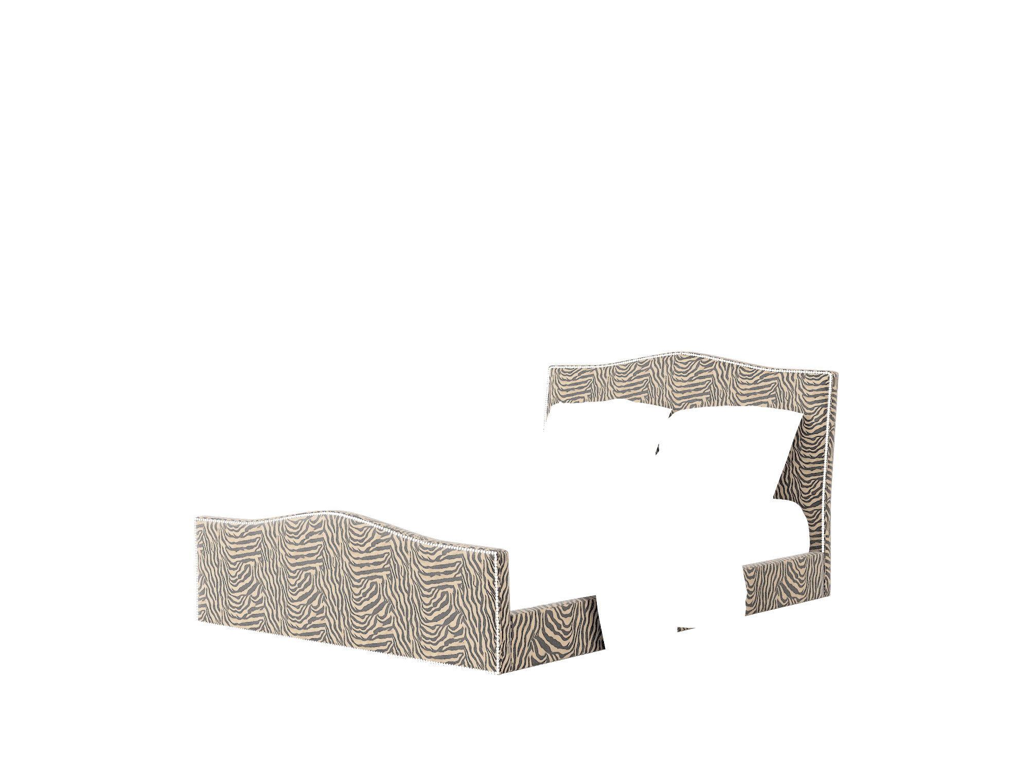 Prato Zambia Coffee Bed Queen Room Texture