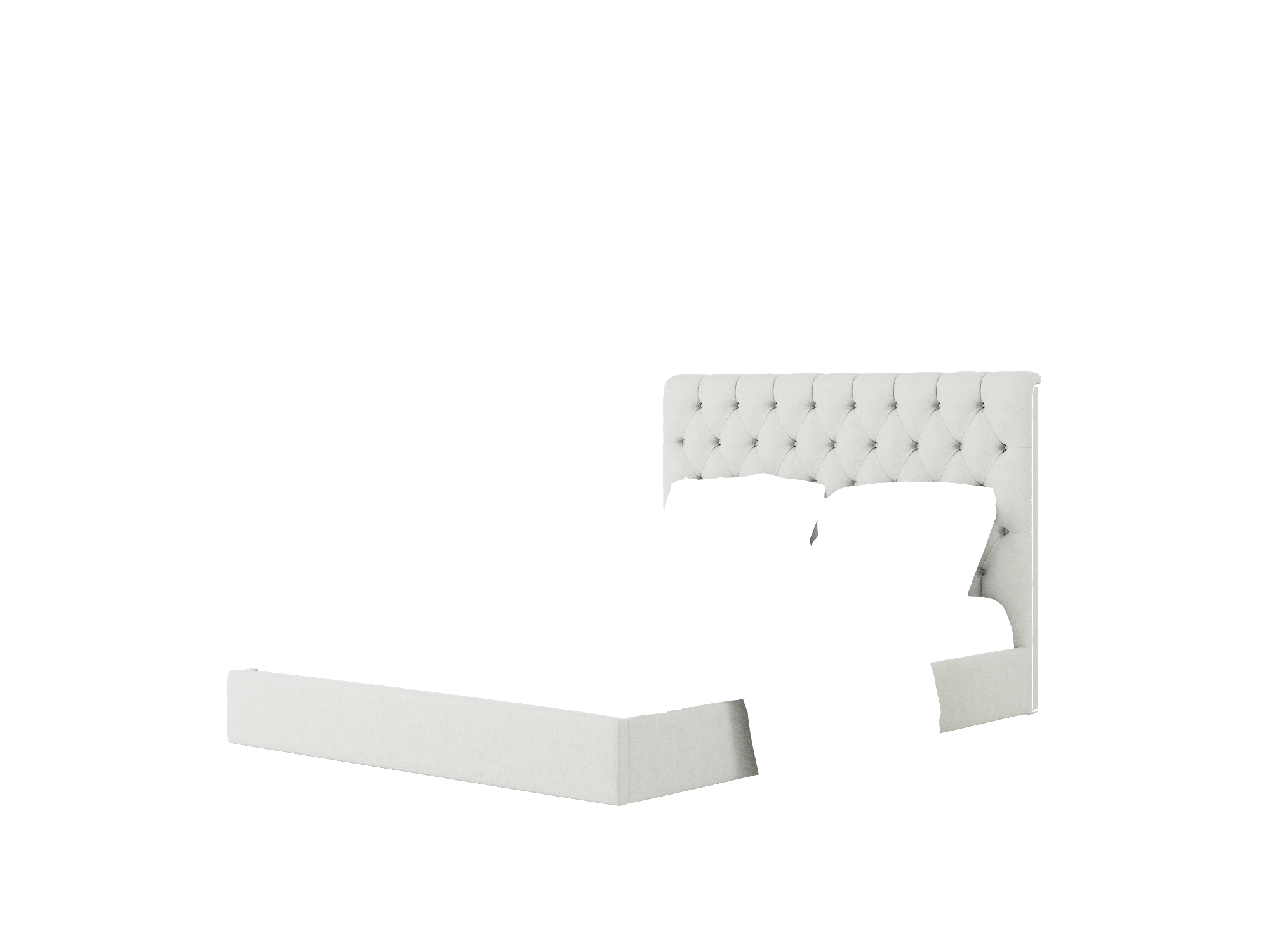 Remy Dawson Platinum Bed Queen Room Texture