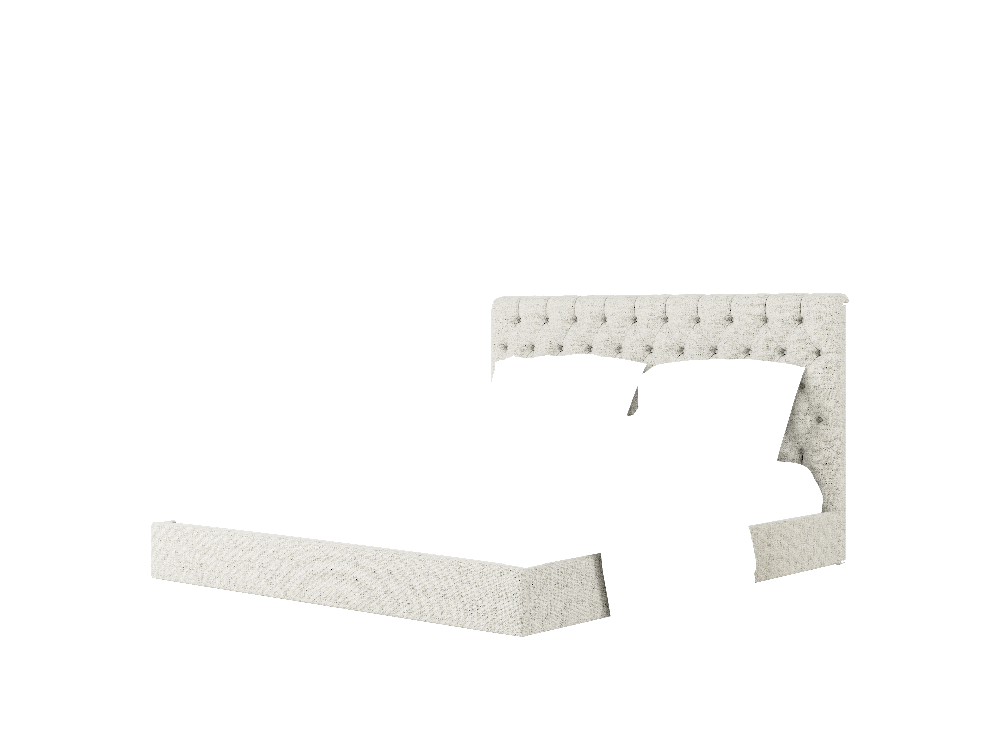 Remy Oceanside Granite Bed King Room Texture