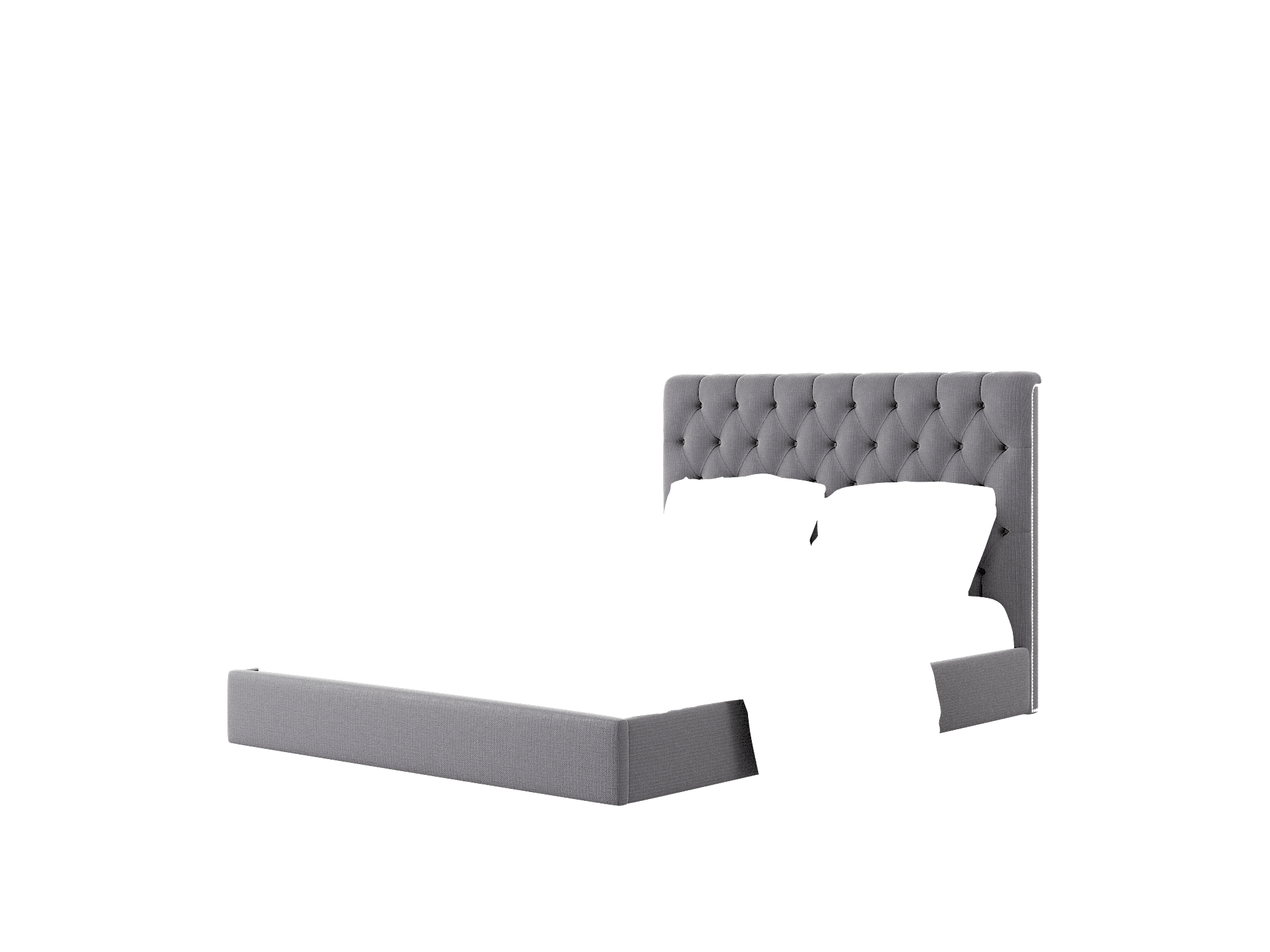 Remy Parker Charcoal Bed Queen Room Texture