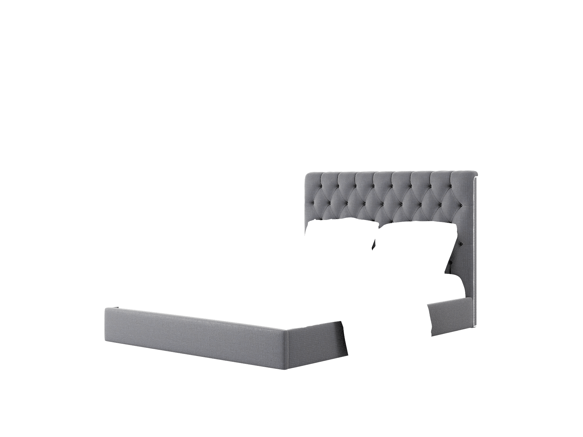 Remy Parker Midnight Bed Queen Room Texture