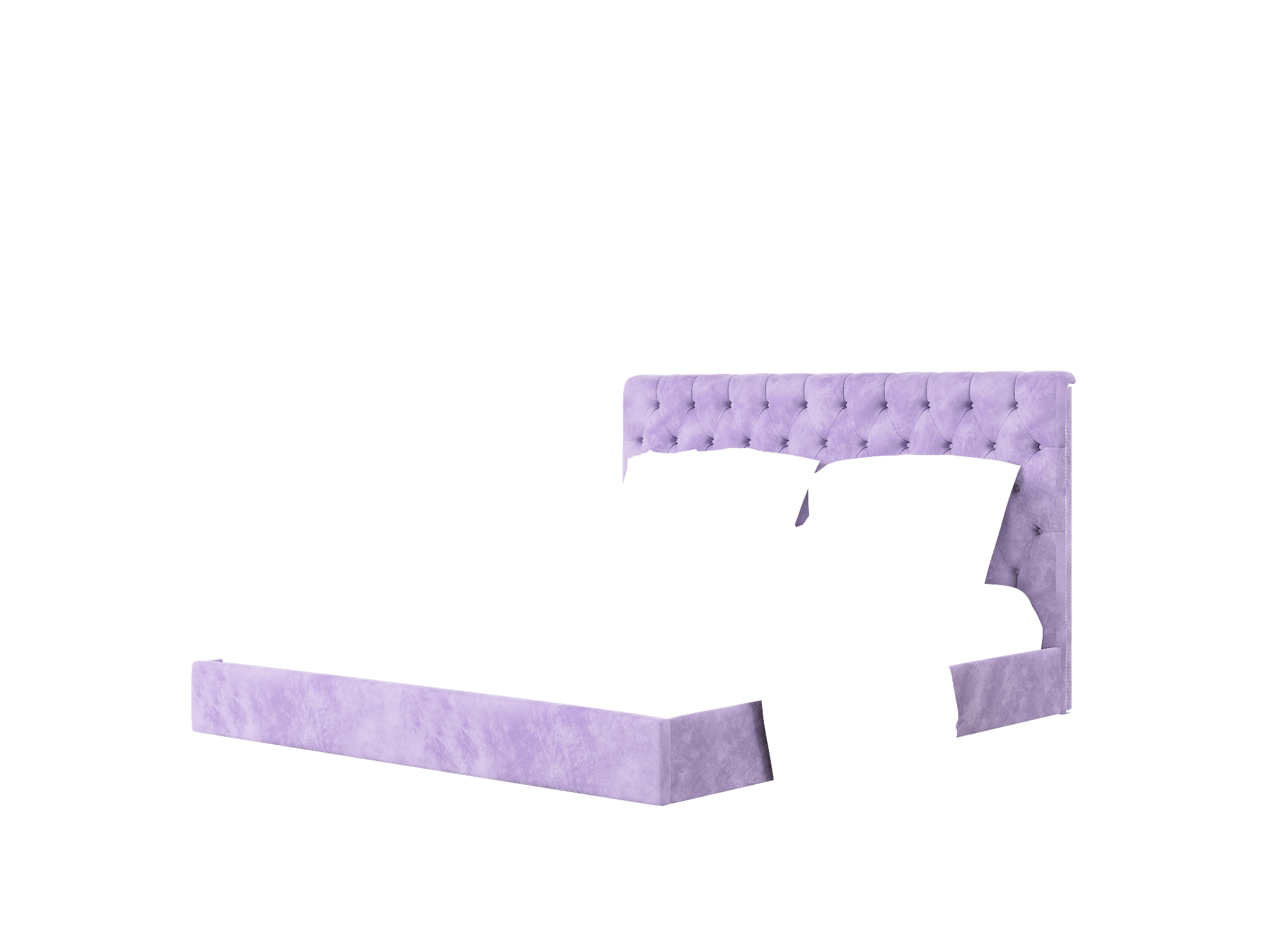Remy Royale Lavender Bed King Room Texture