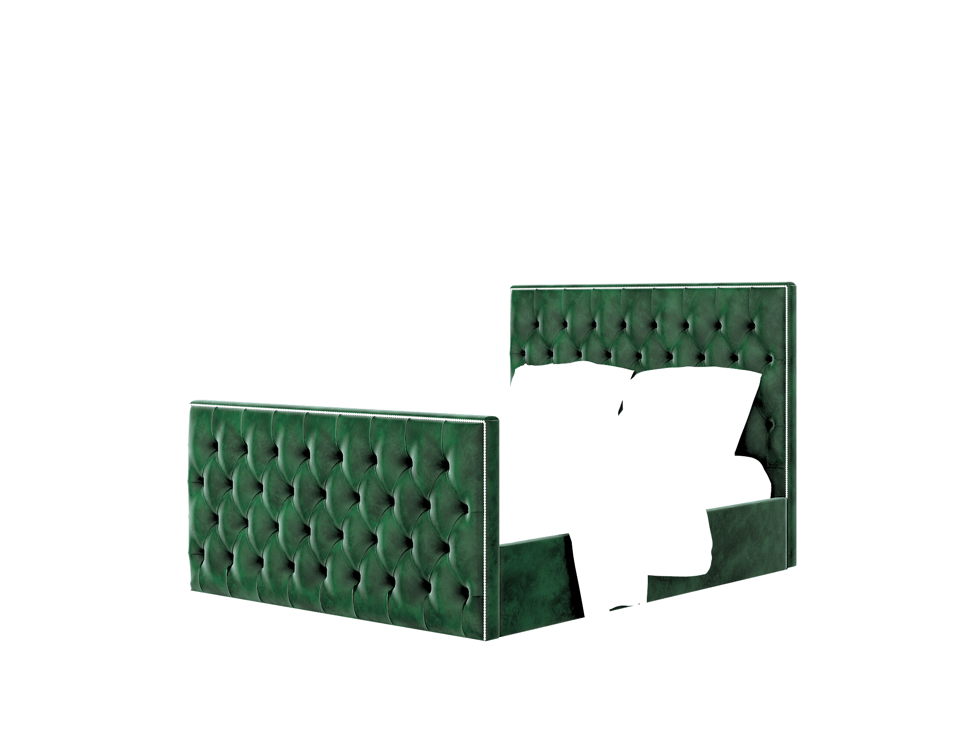 Rimini Royale Evergreen Bed Queen Room Texture