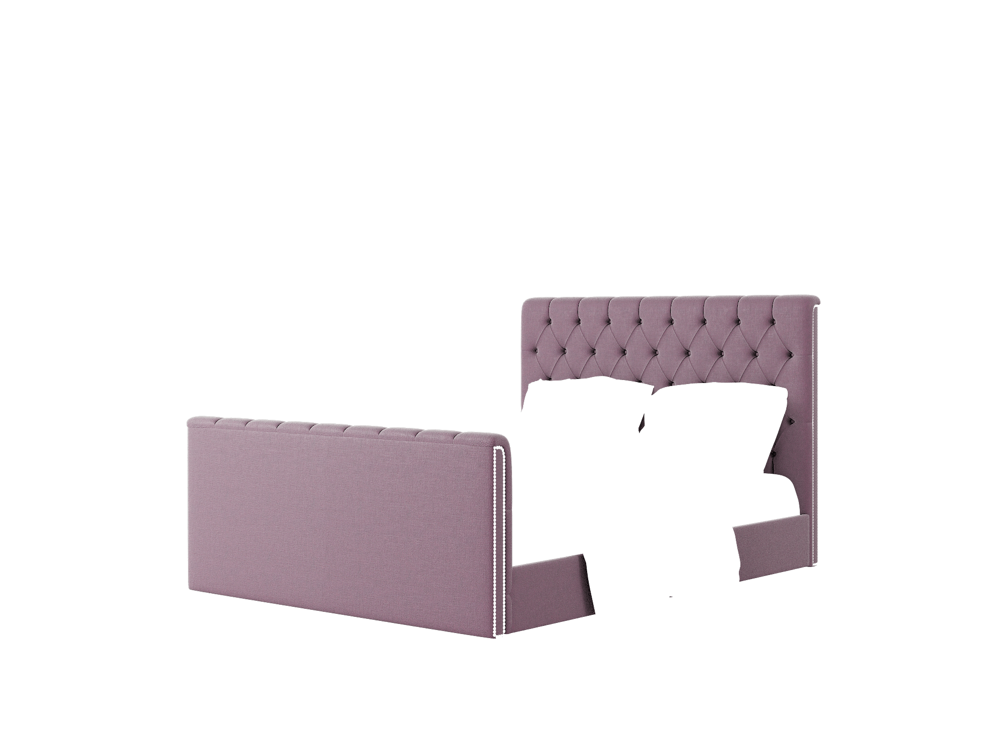 Sophia Bella Aubergine Bed Queen Room Texture