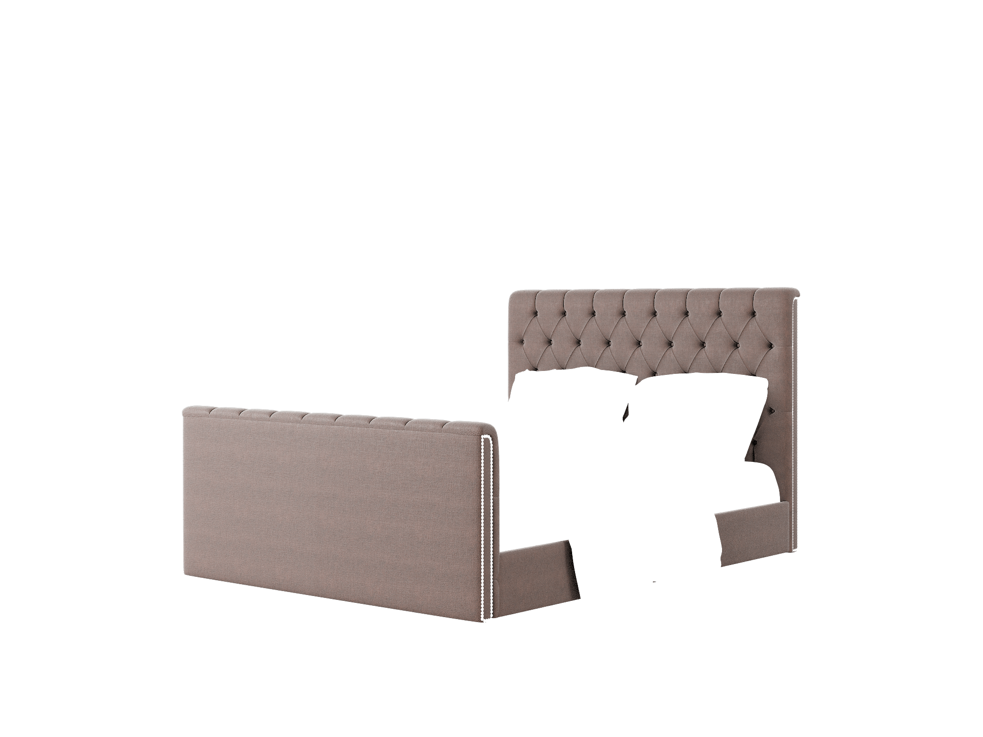 Sophia Bella Espresso Bed Queen Room Texture