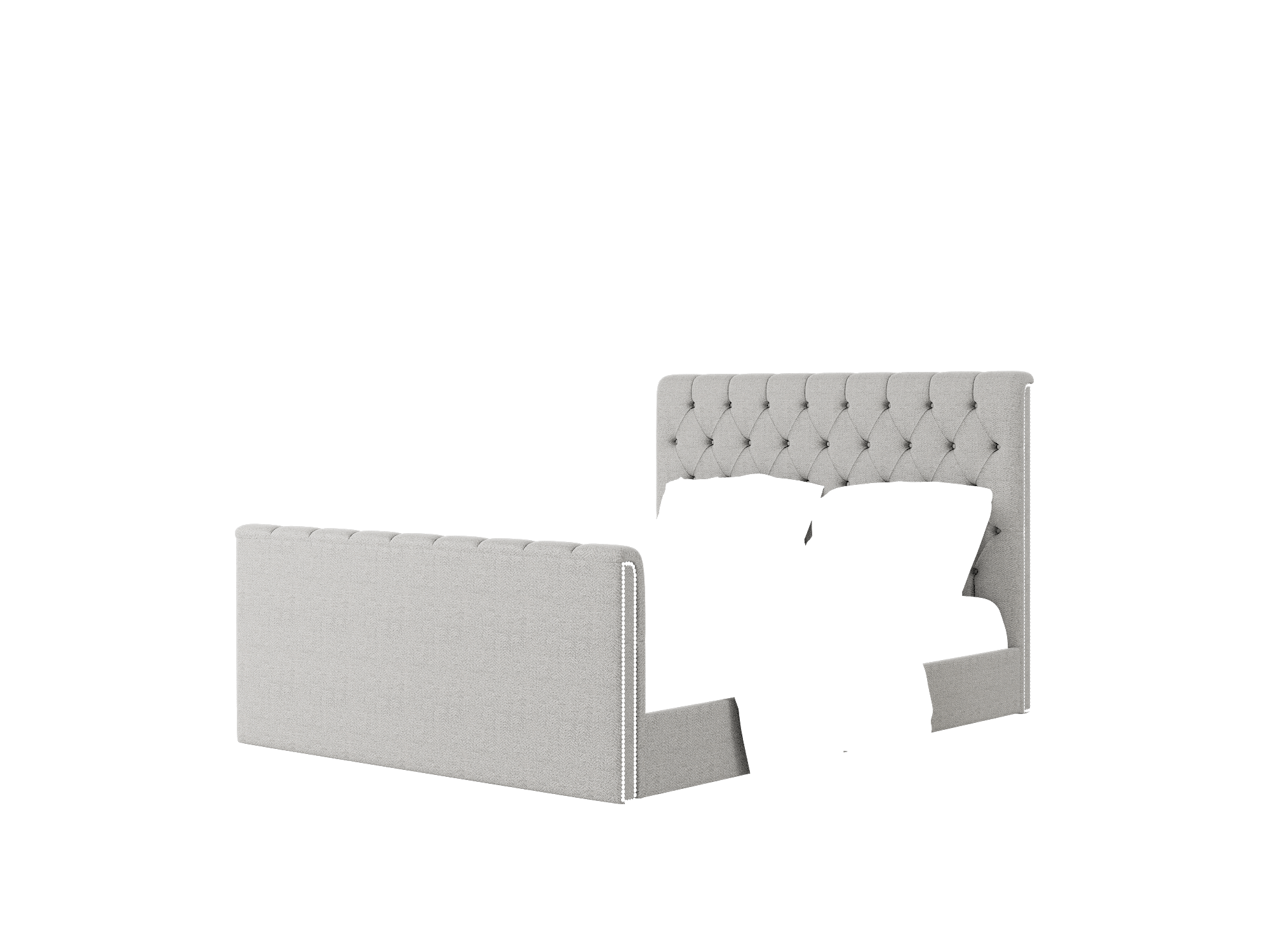 Sophia Catalina Steel Bed Queen Room Texture