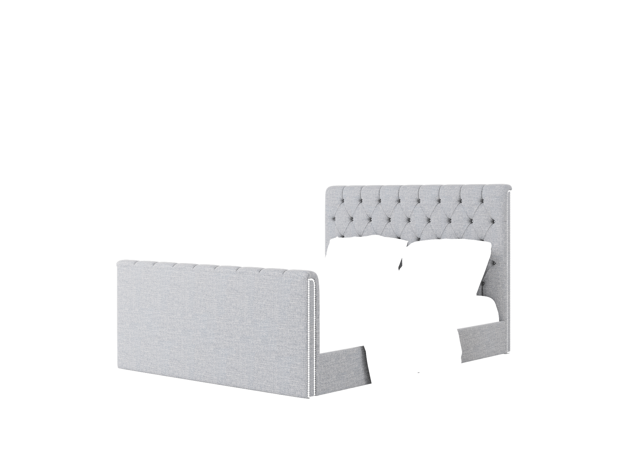 Sophia Lana Ash Bed Queen Room Texture