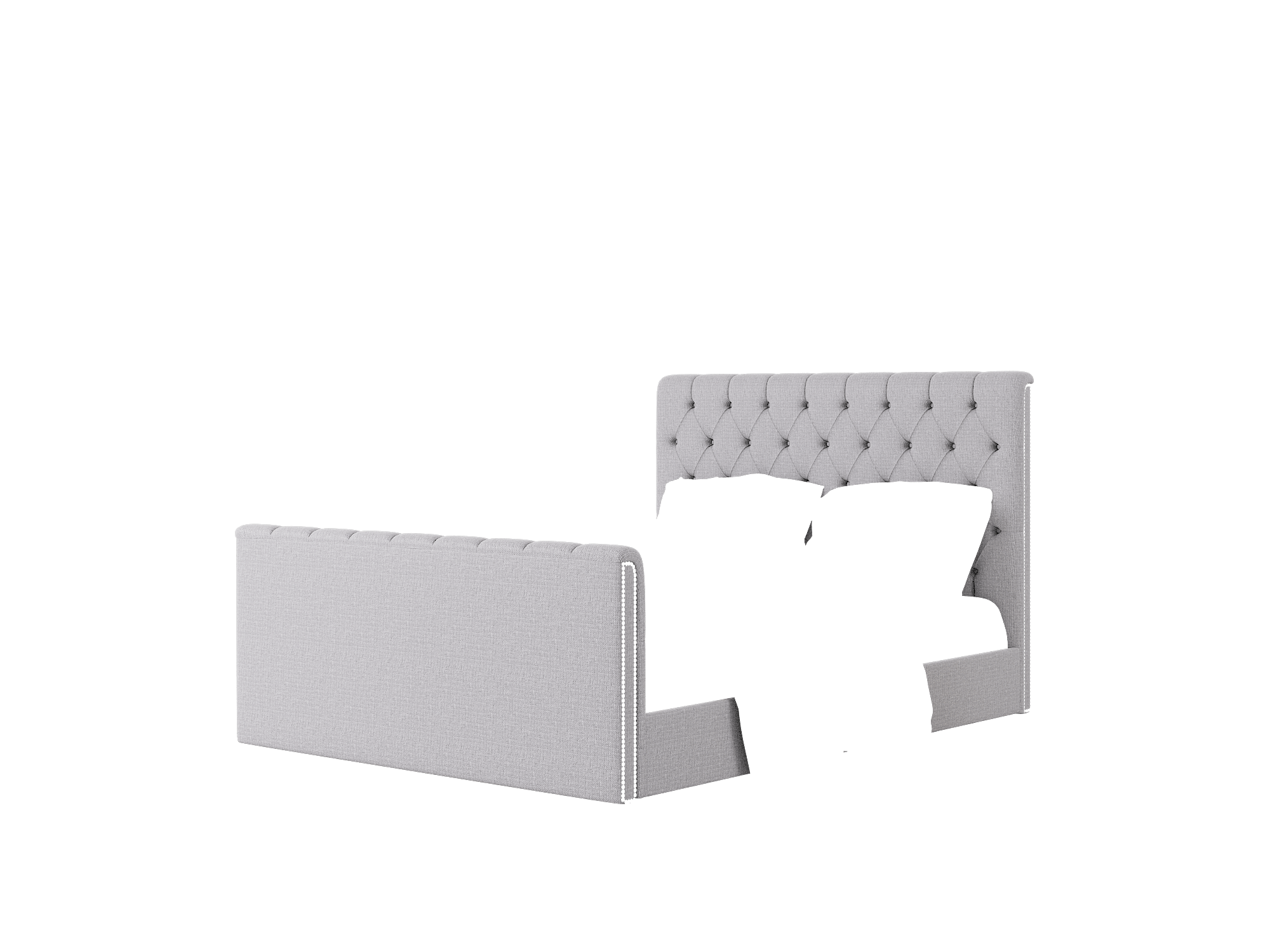 Sophia Parker Ash Bed Queen Room Texture