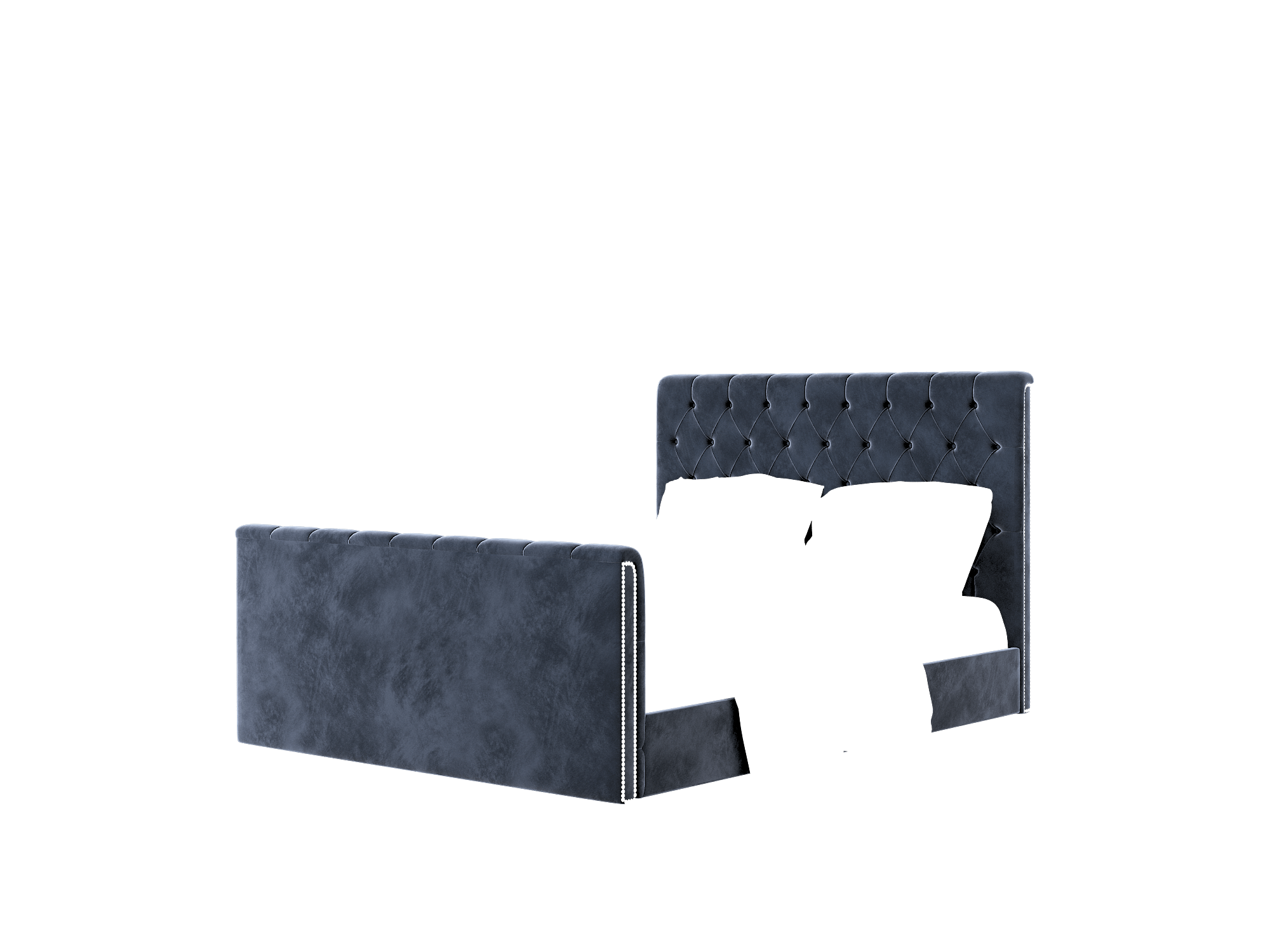 Sophia Royale Cobalt Bed Queen Room Texture