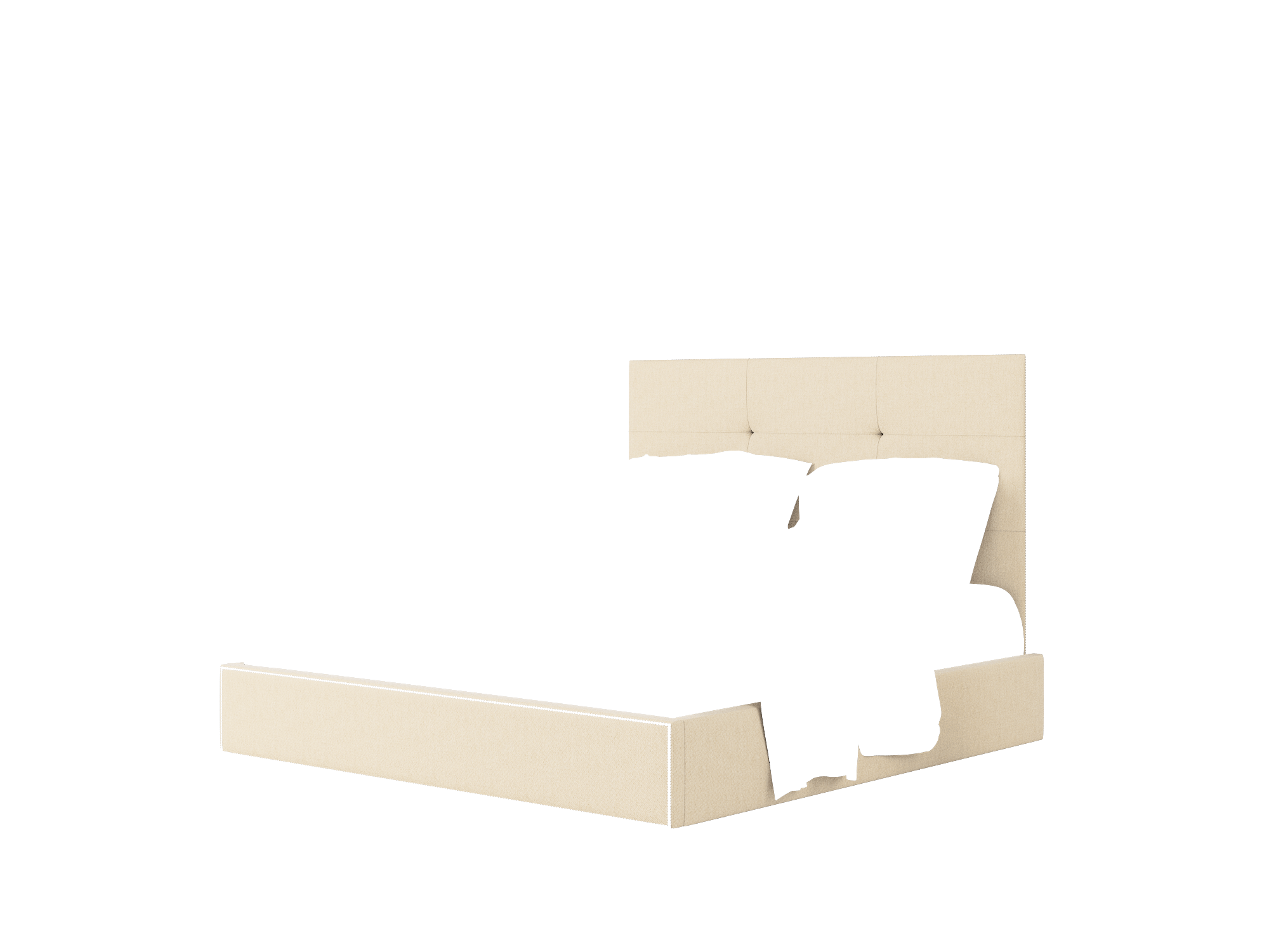 Talia Avenger Burlap Bed King Room Texture