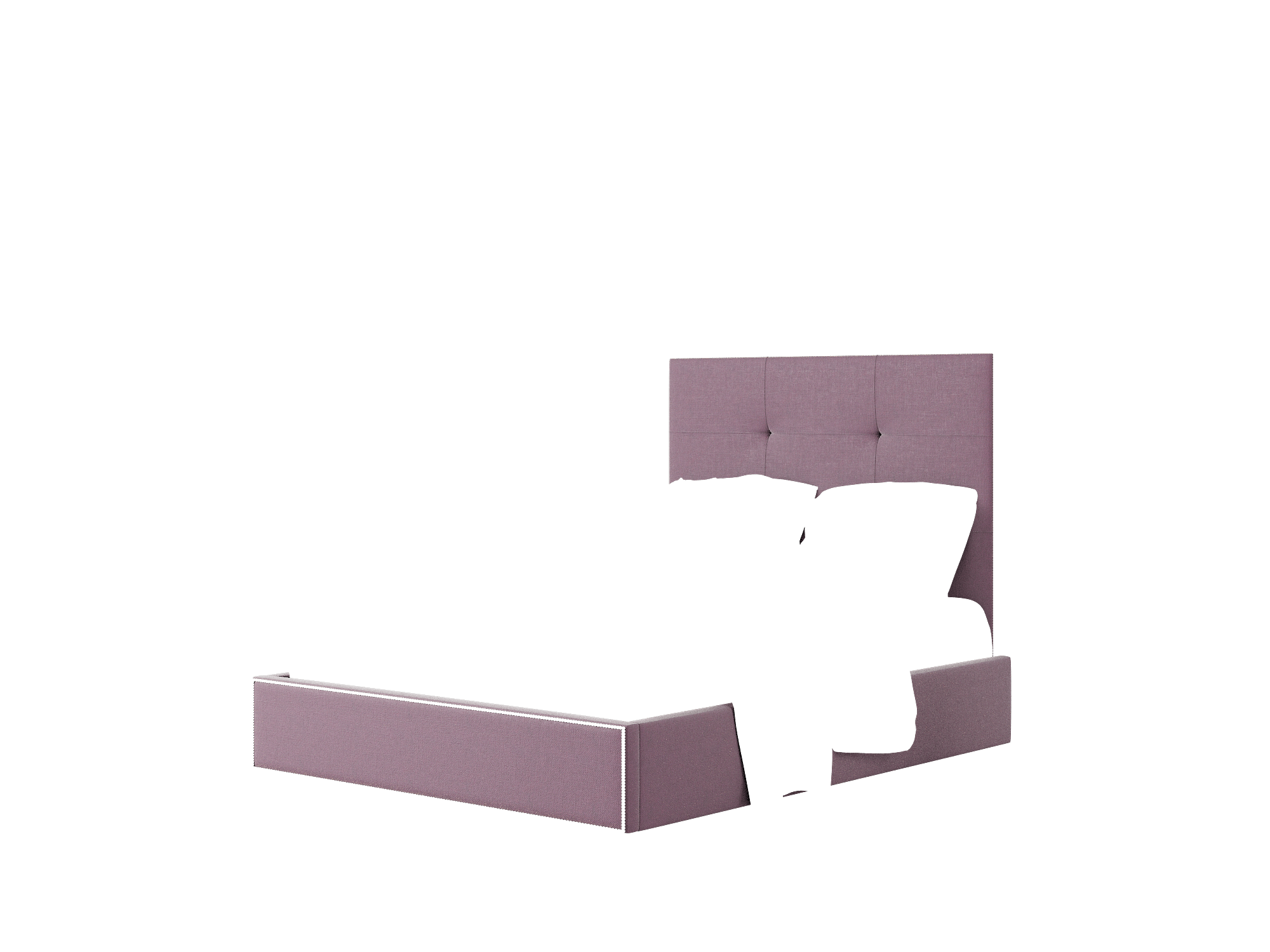 Talia Bella Aubergine Bed Queen Room Texture