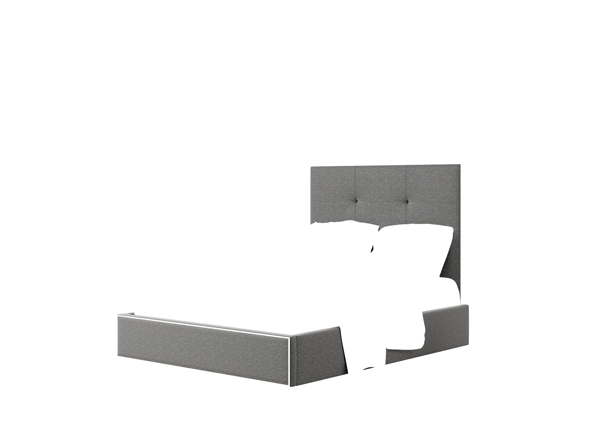 Talia Chance Denim Bed Queen Room Texture