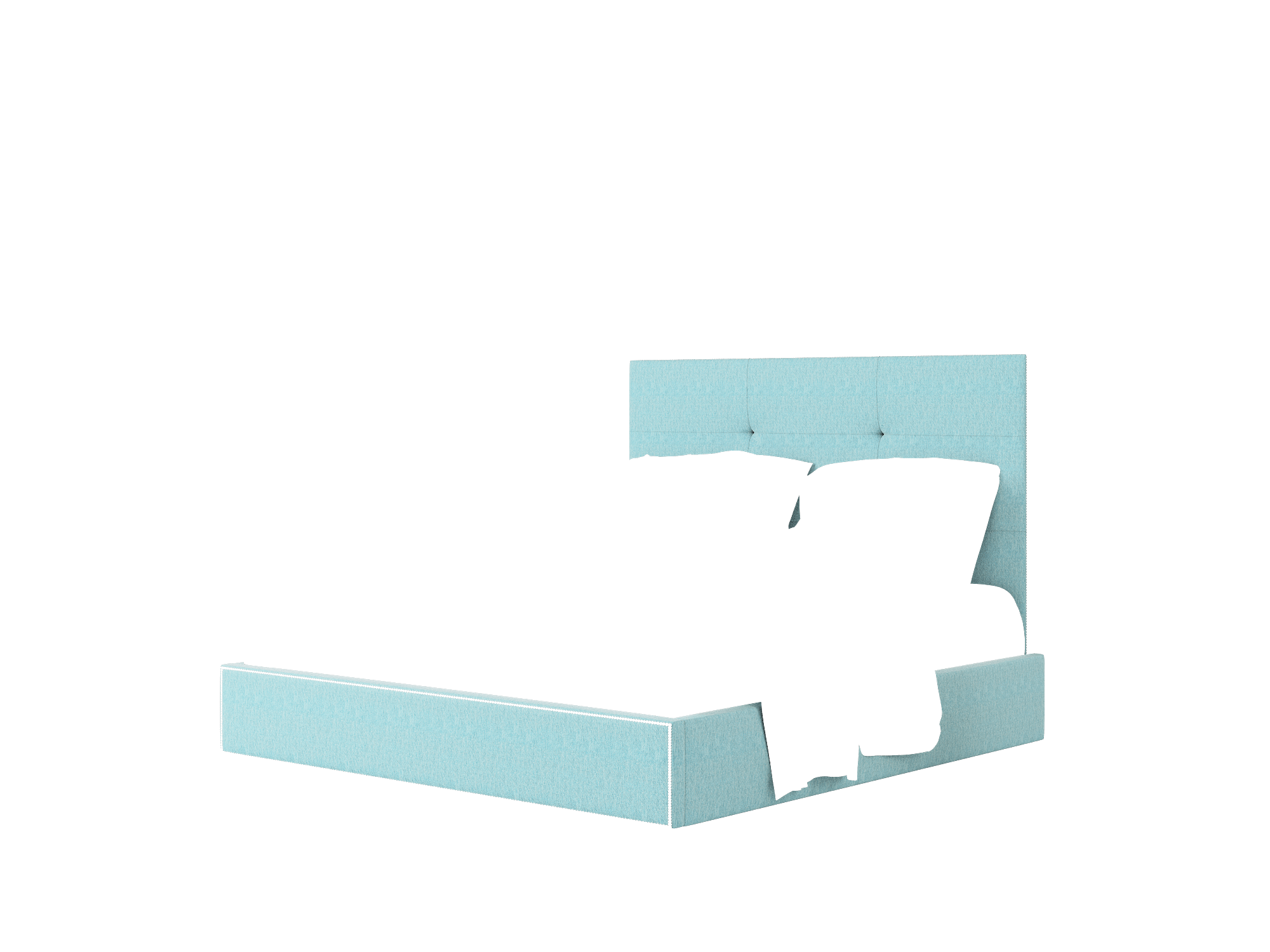 Talia Cosmo Turquoise Bed King Room Texture