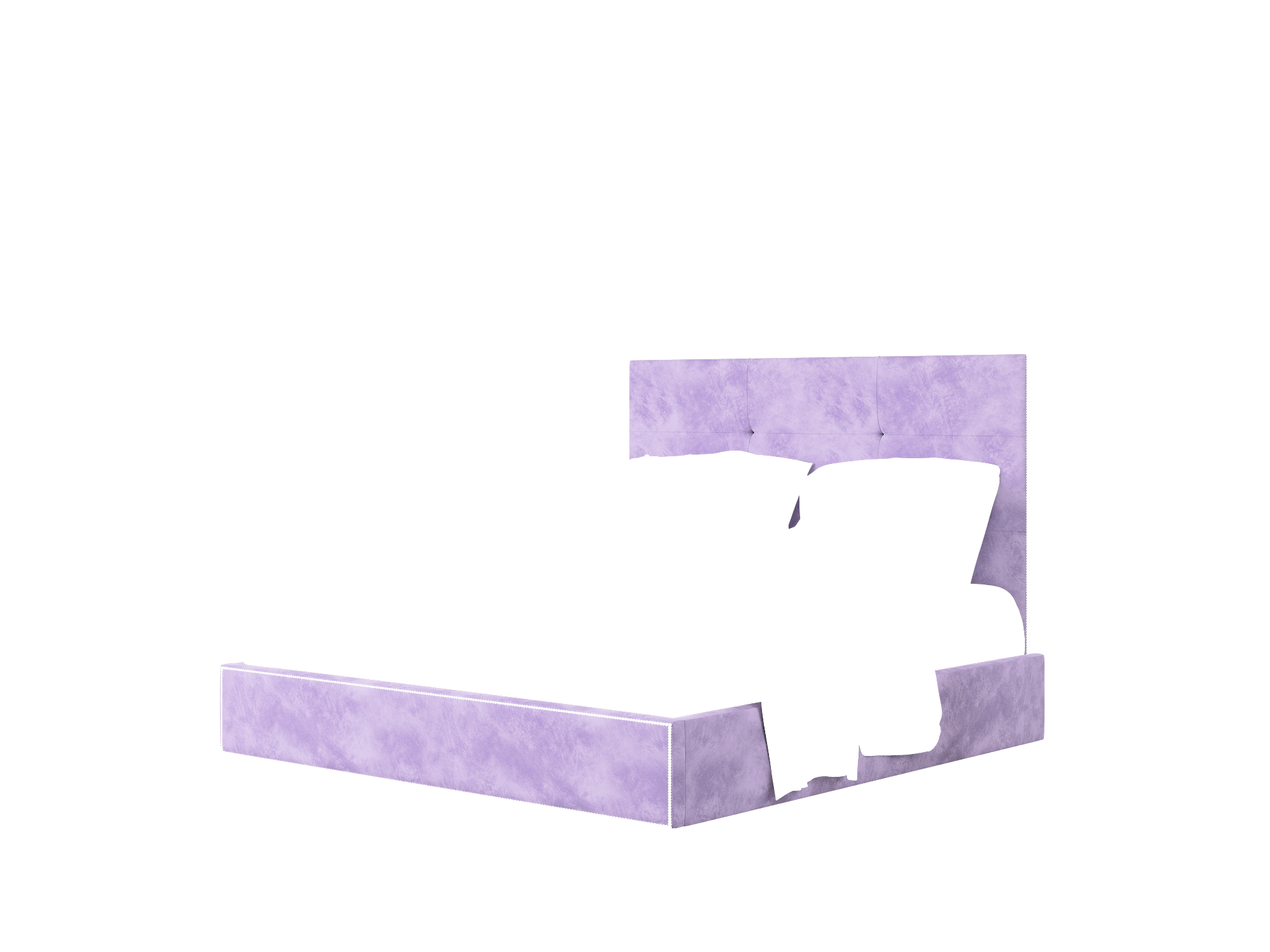 Talia Royale Lavender Bed King Room Texture