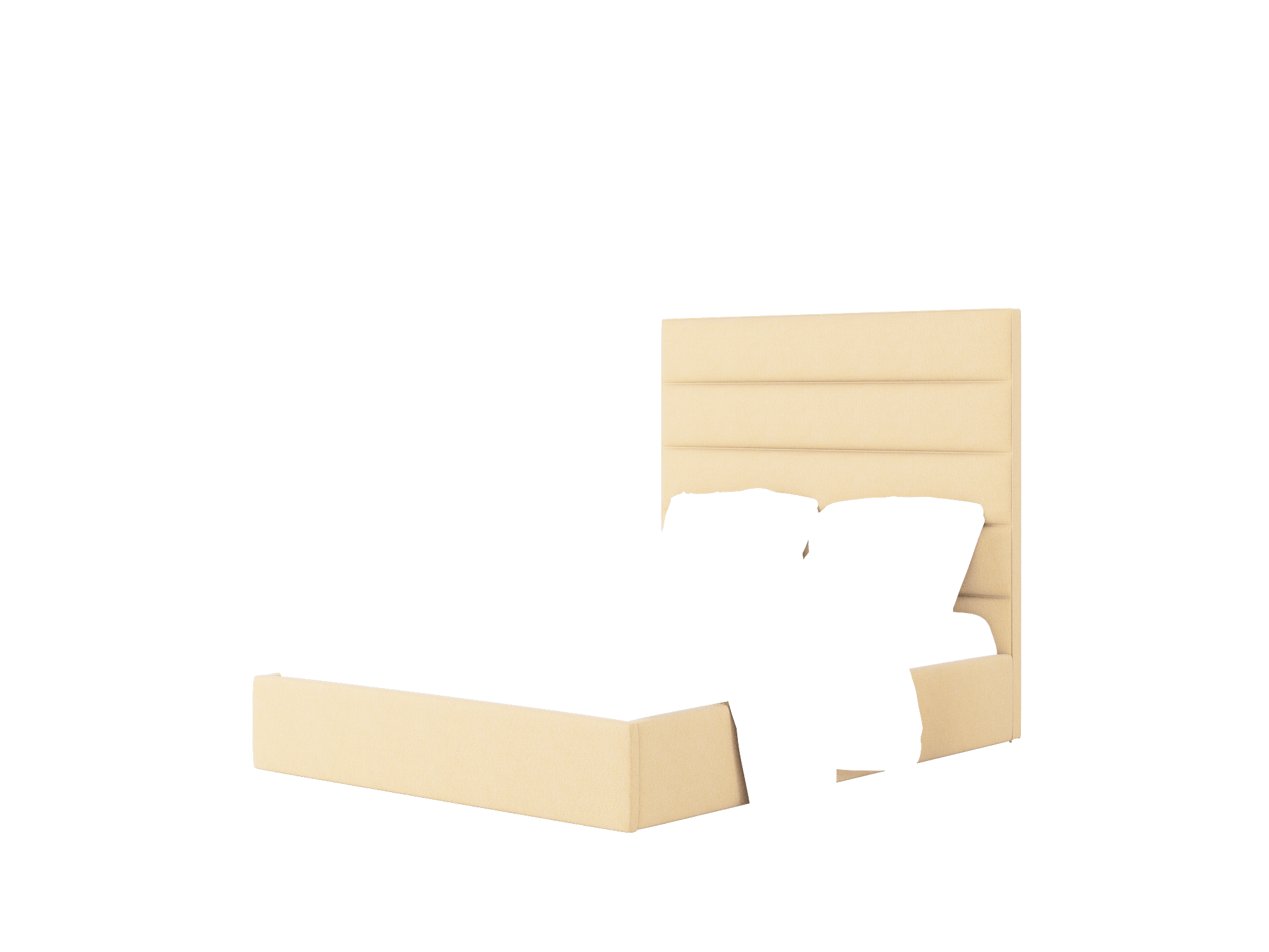 Vida Bella Coffee Bed Queen Room Texture