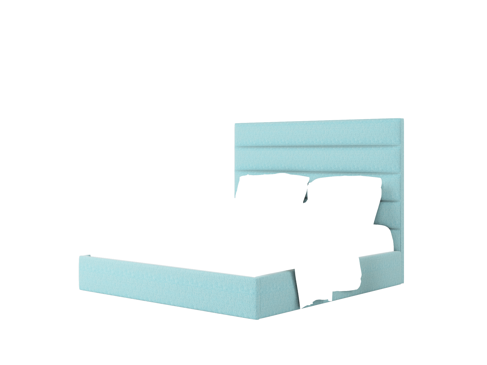 Vida Cosmo Turquoise Bed King Room Texture