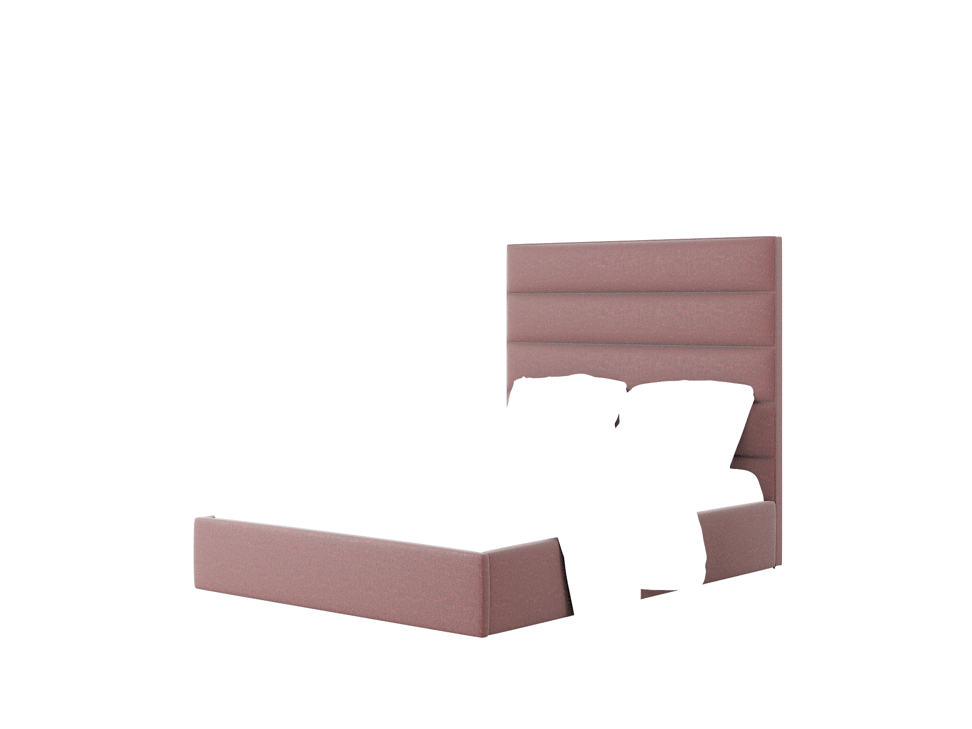 Vida Derby Berry Bed Queen Room Texture