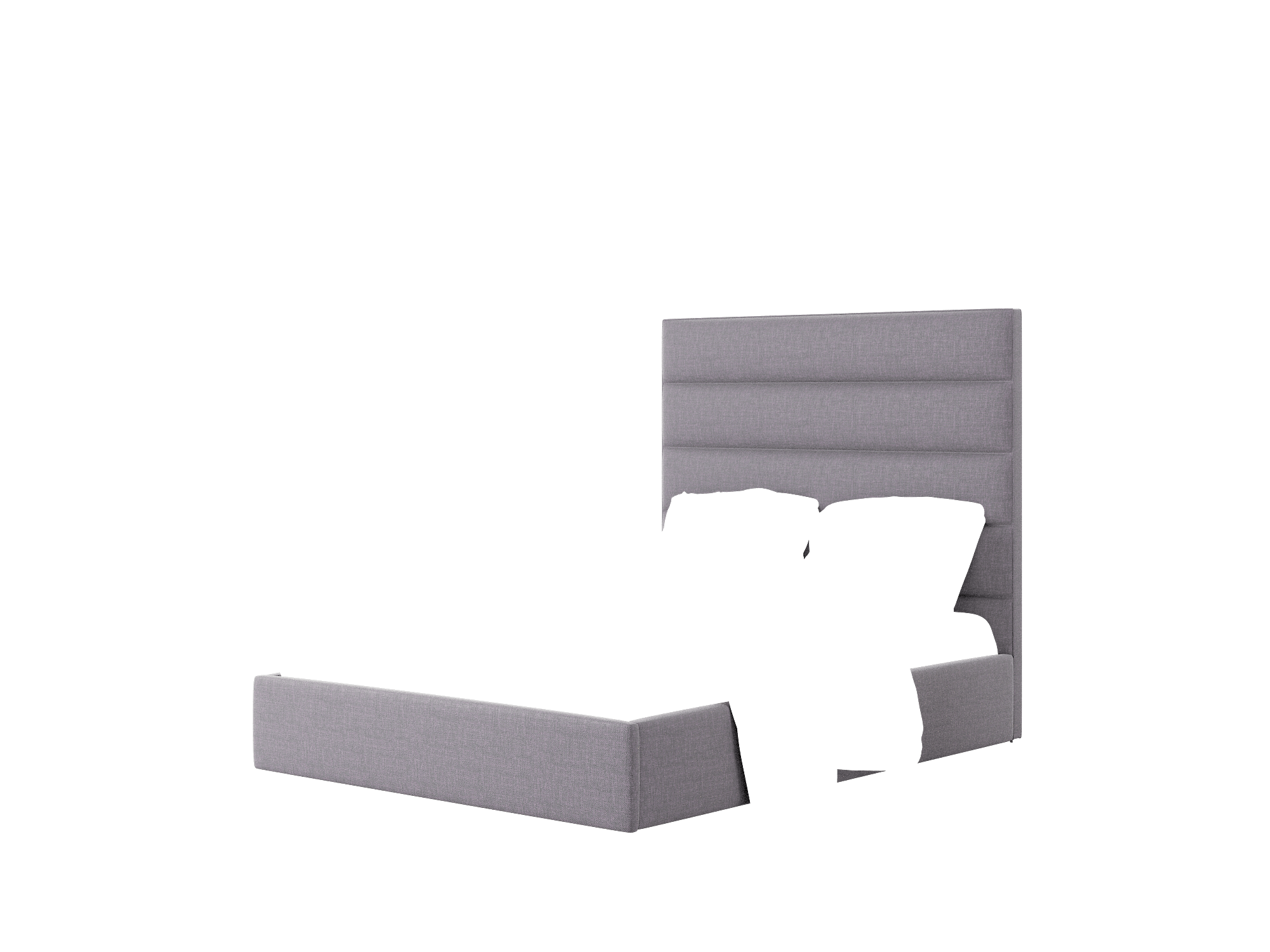 Vida Durham Ink Bed Queen Room Texture