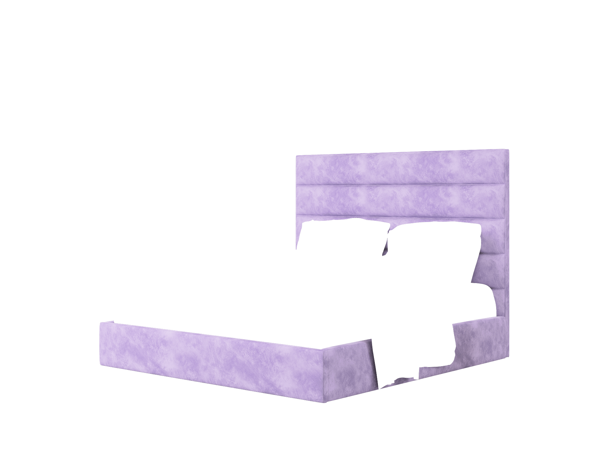 Vida Royale Lavender Bed King Room Texture