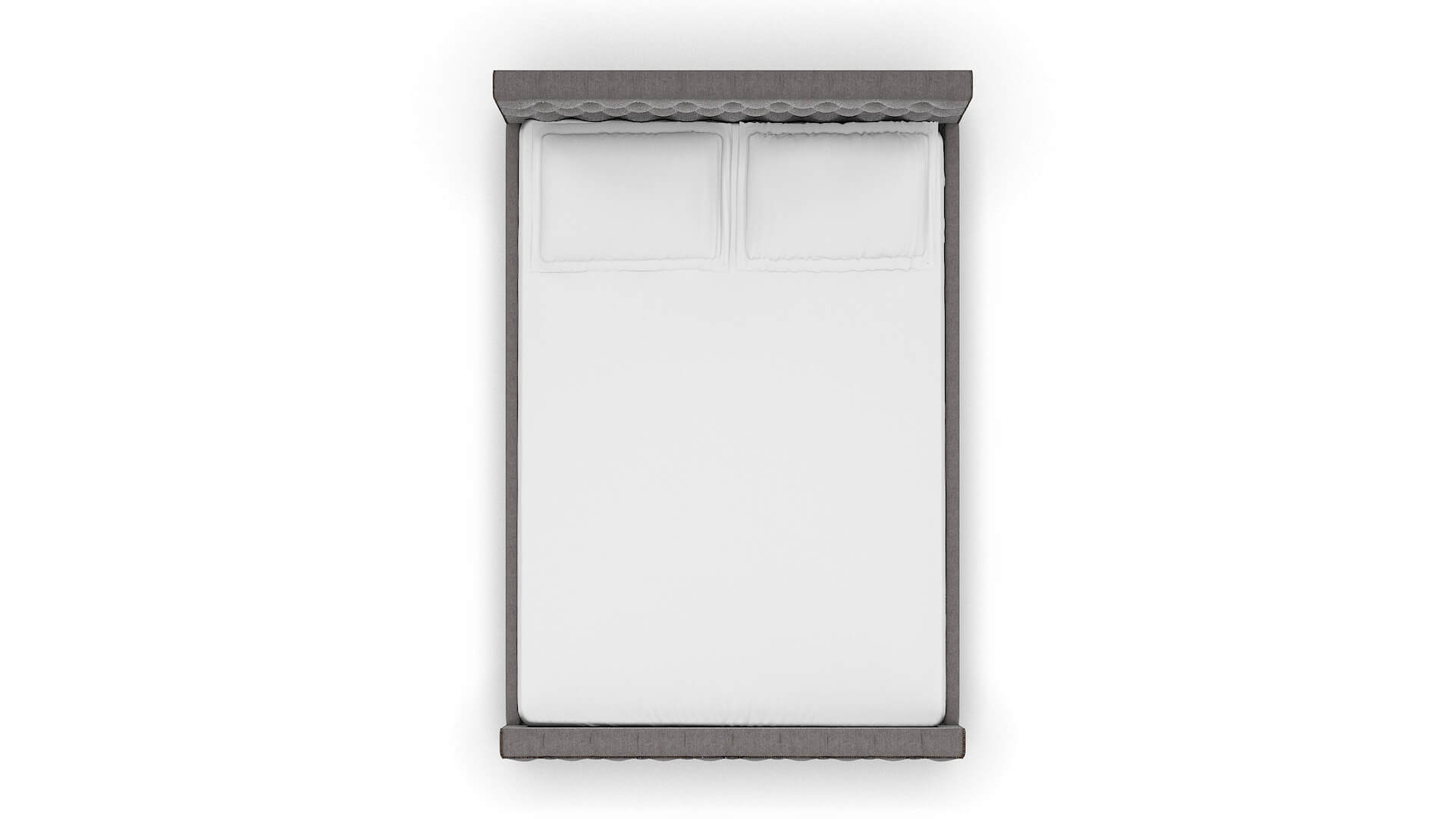 Aida Atlas_plz Silver Bed Queen Top