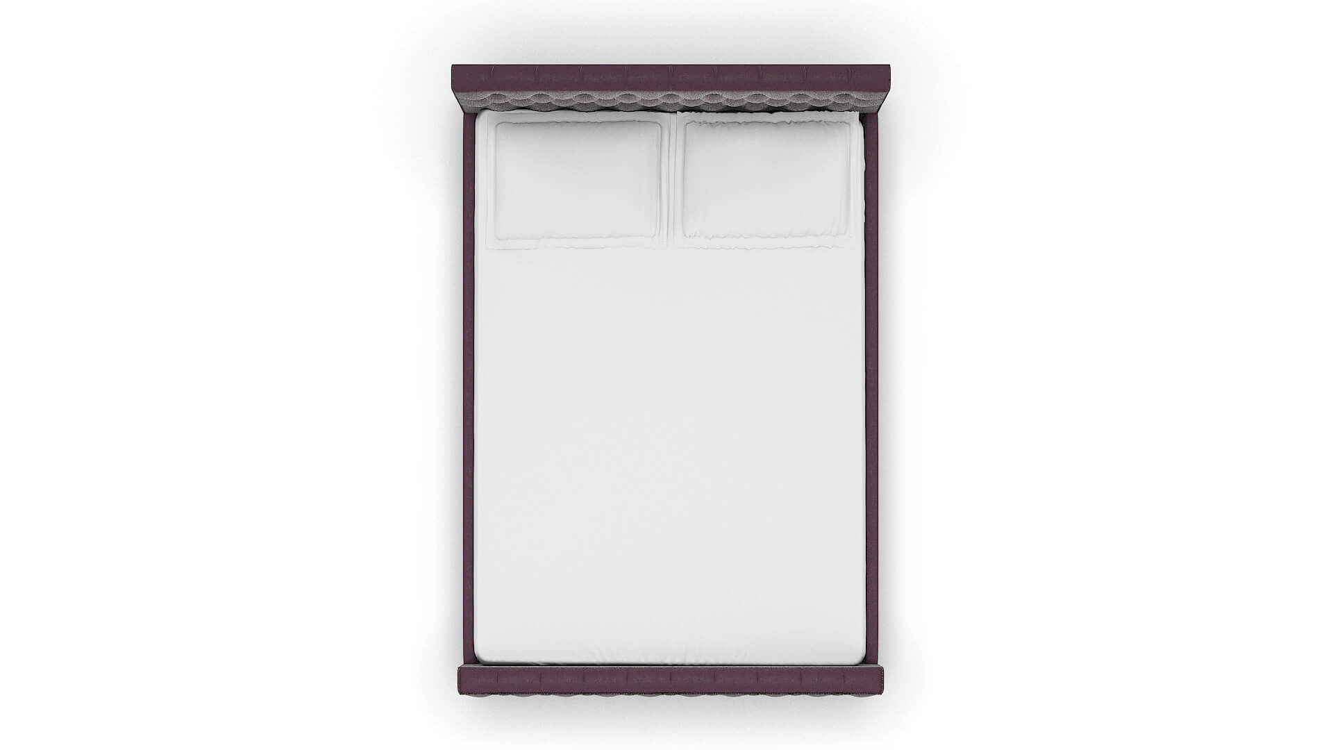 Aida Bella Aubergine Bed Queen Top