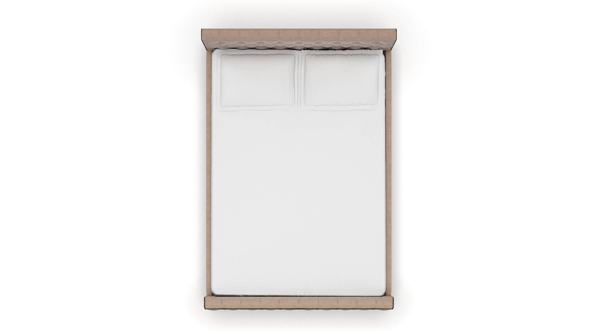 Aida Bella Pewter Bed Queen Top