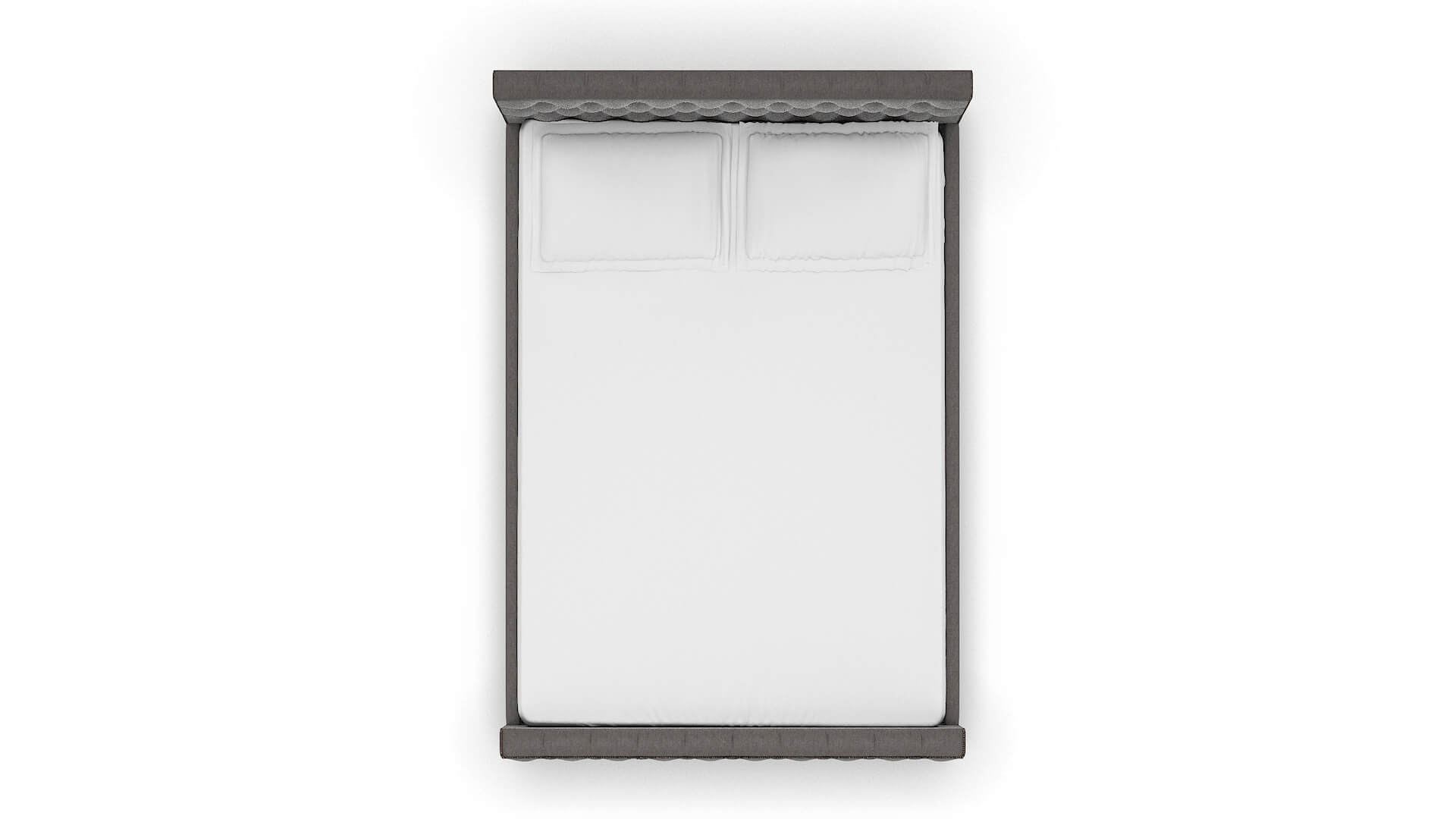 Aida Cosmo Charcoal Bed Queen Top