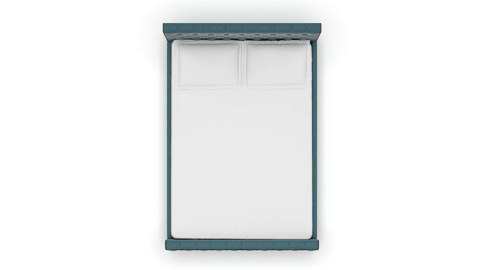 Aida Cosmo Teal Bed Queen Top