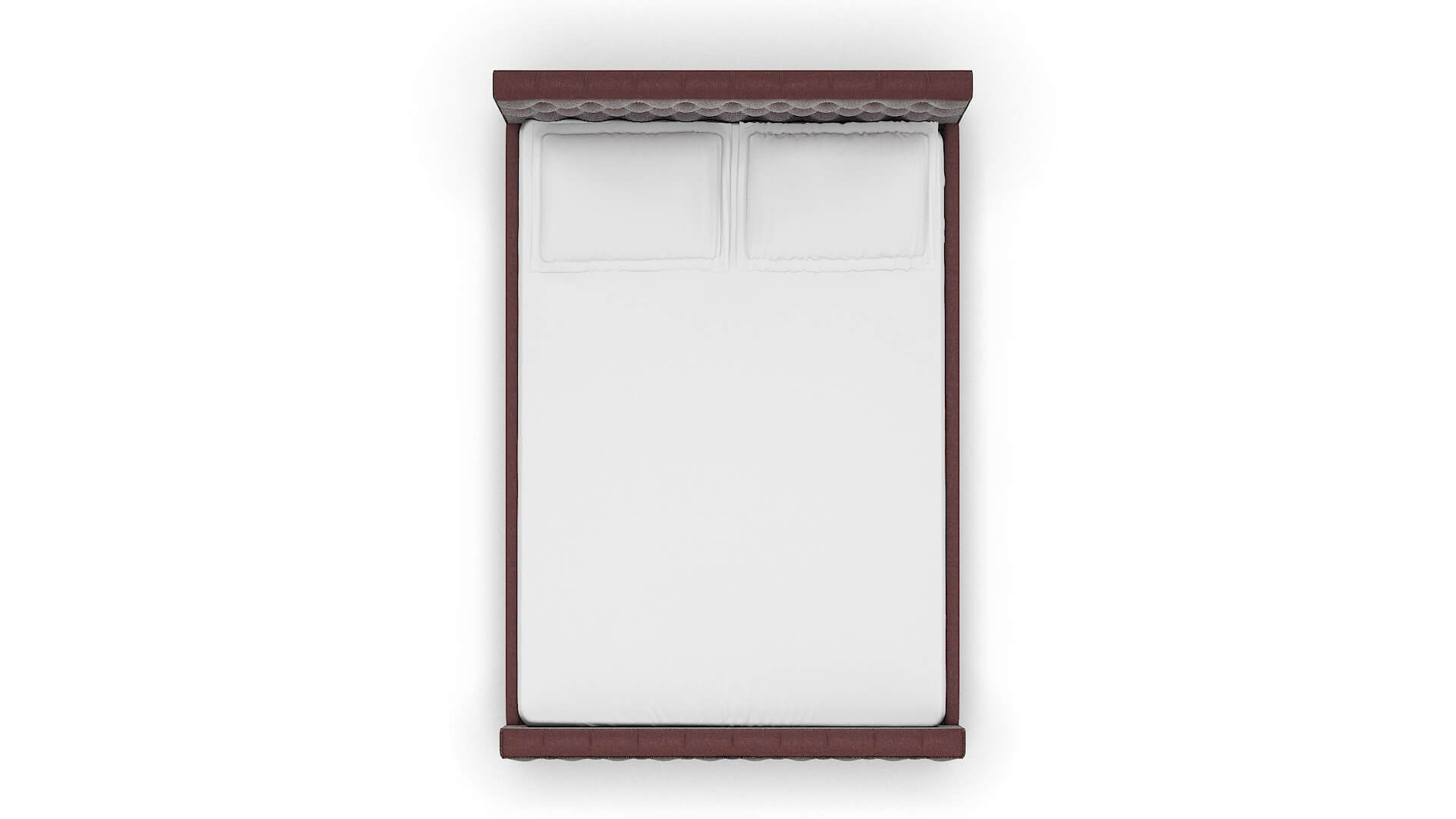 Aida Derby Berry Bed Queen Top