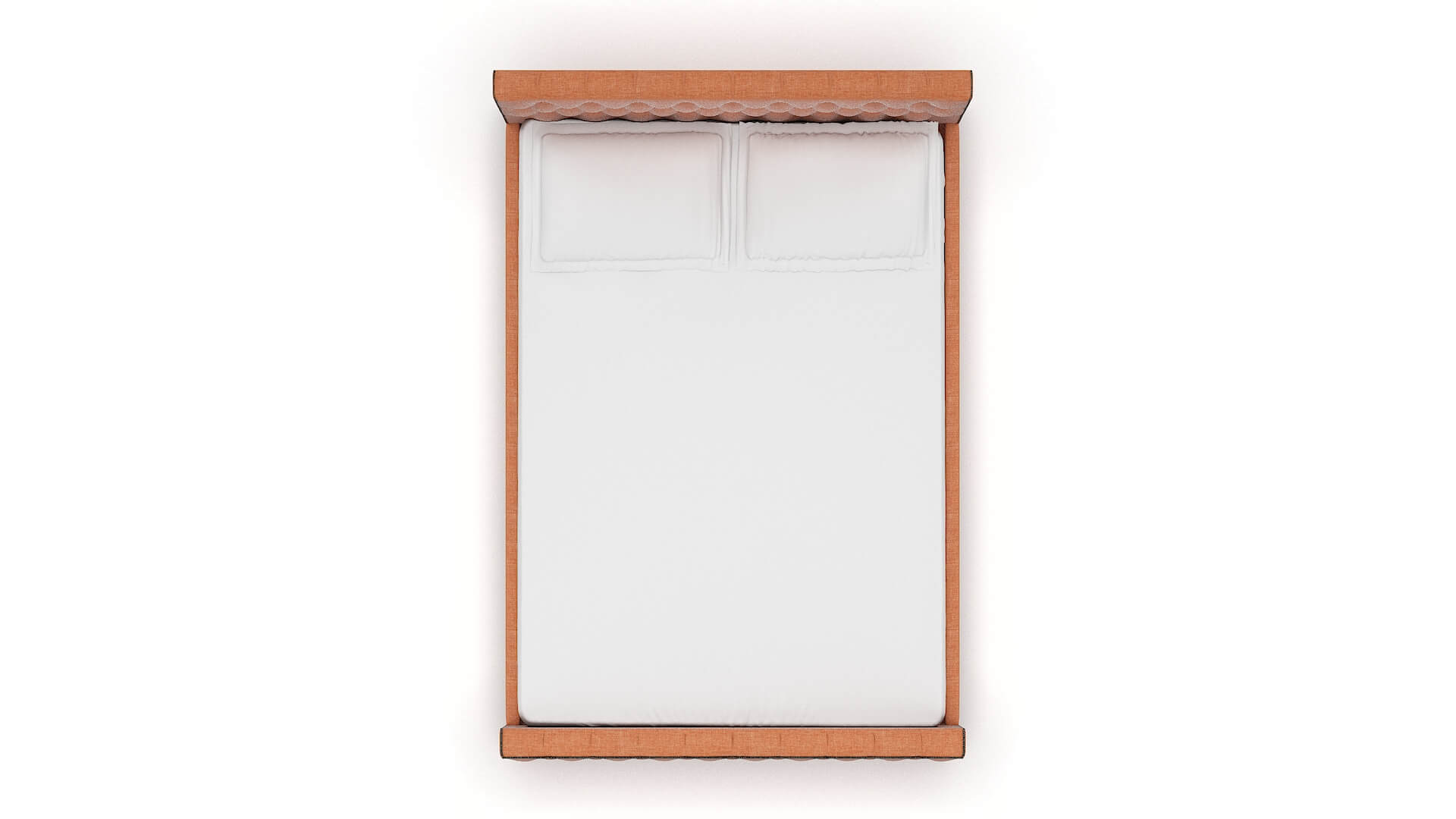 Aida Hepburn Appricot Bed Queen Top