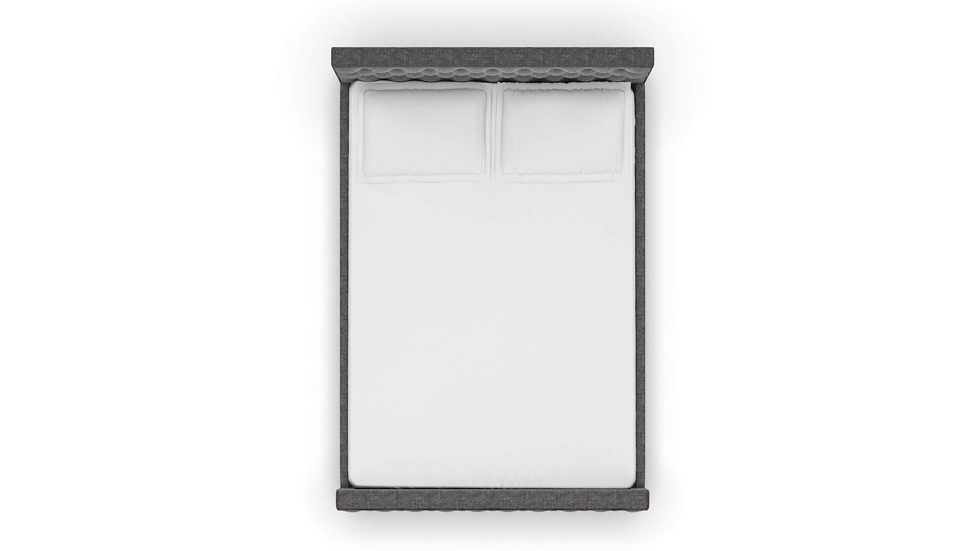 Aida Insight Charcoal Bed Queen Top