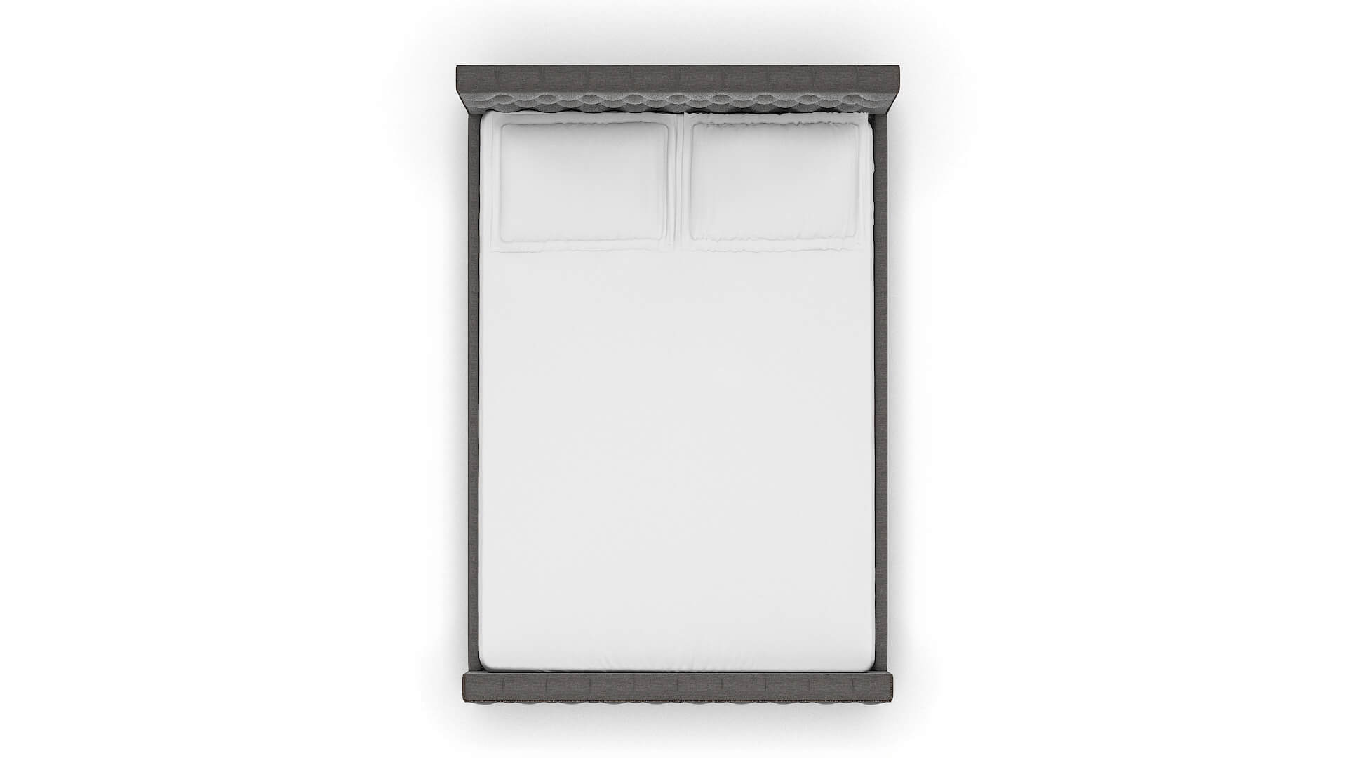 Aida Oscar Charcoal Bed Queen Top