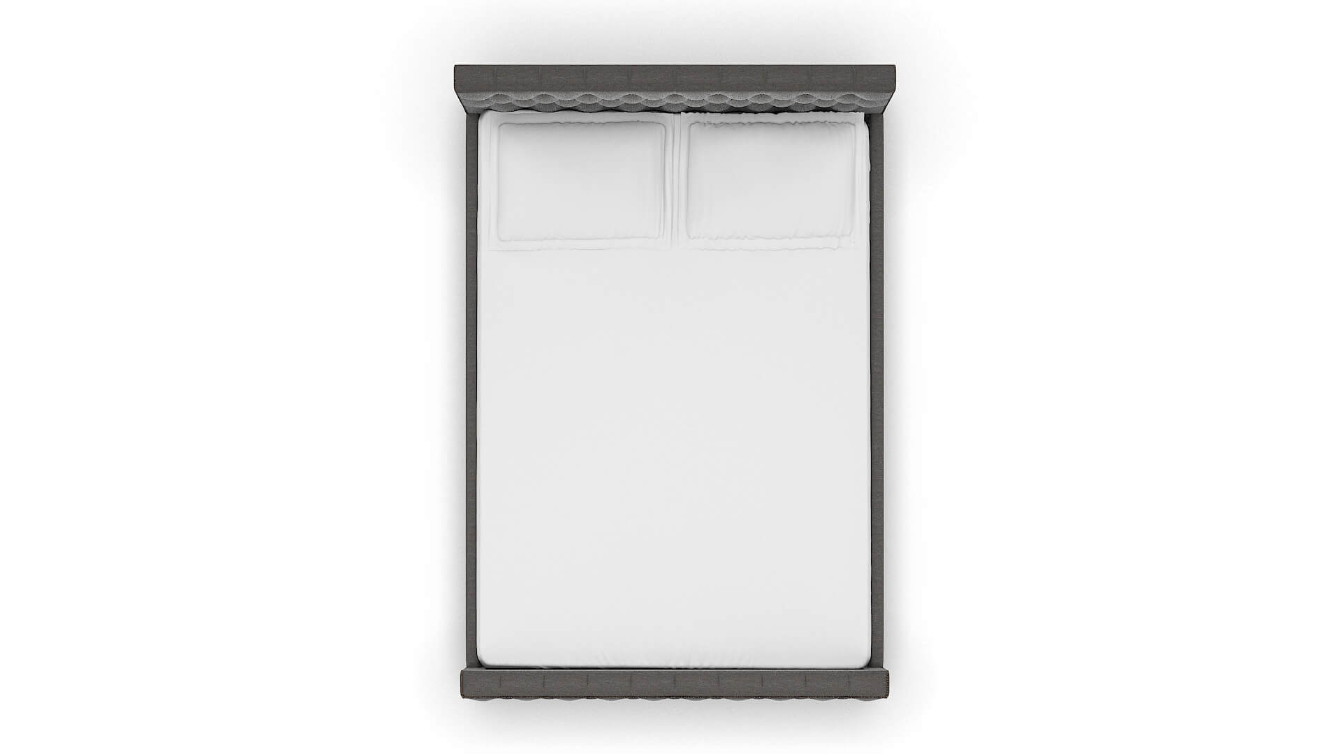 Aida Oscar Grey Bed Queen Top