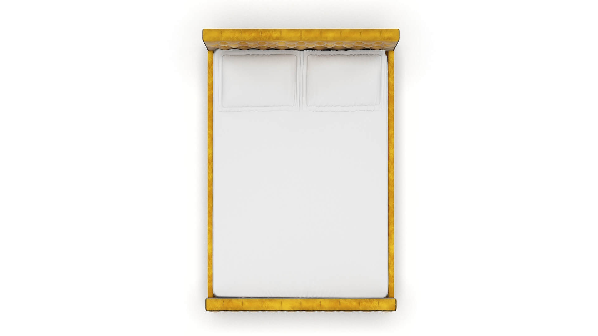 Aida Royale Marigold Bed Queen Top