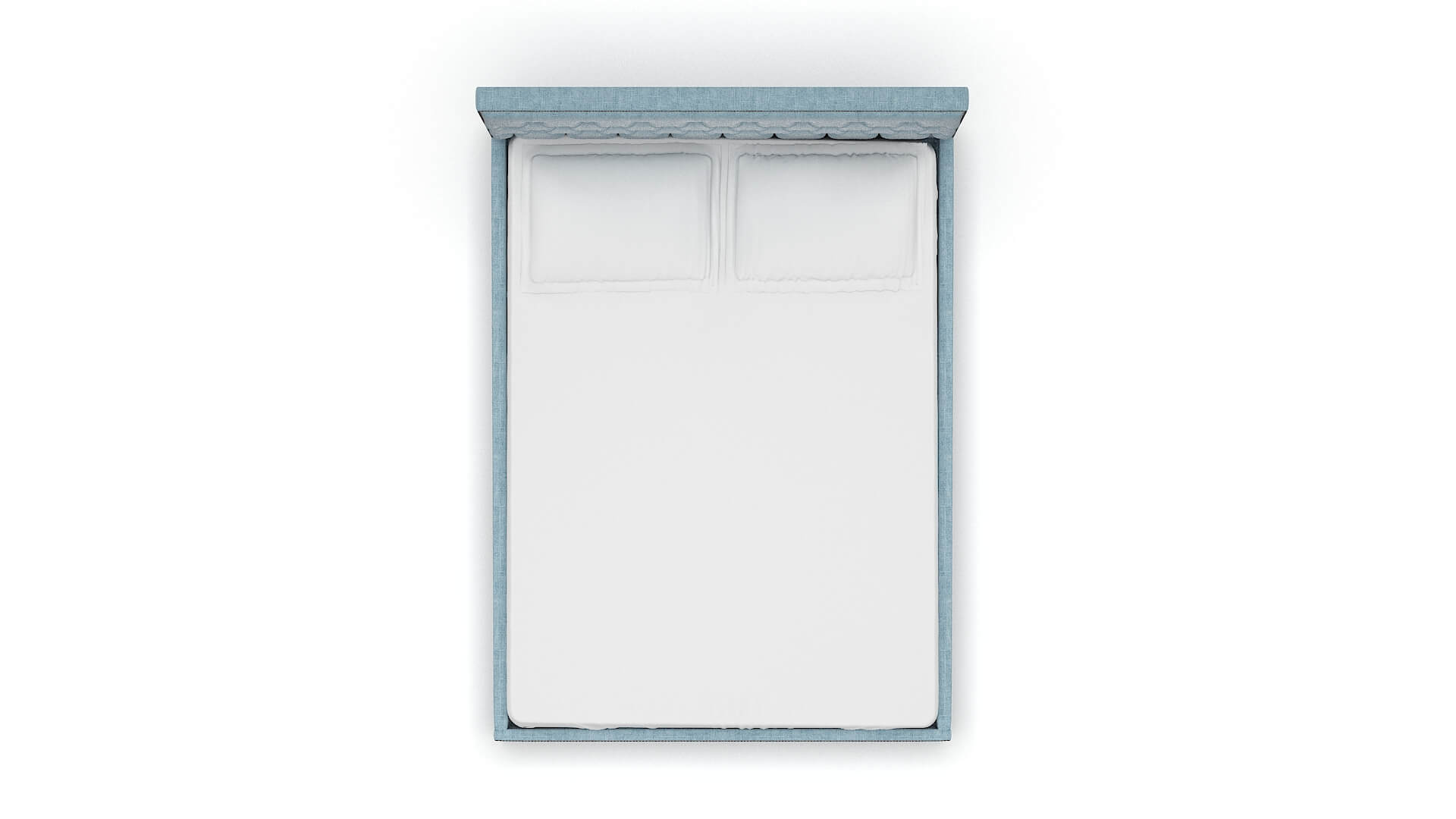 Bellezza Atlas Turquoise Bed Queen Top