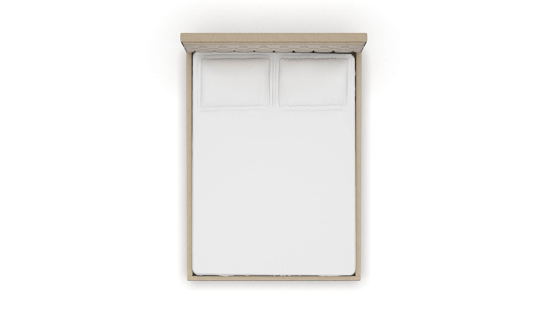 Bellezza Avenger Burlap Bed Queen Top