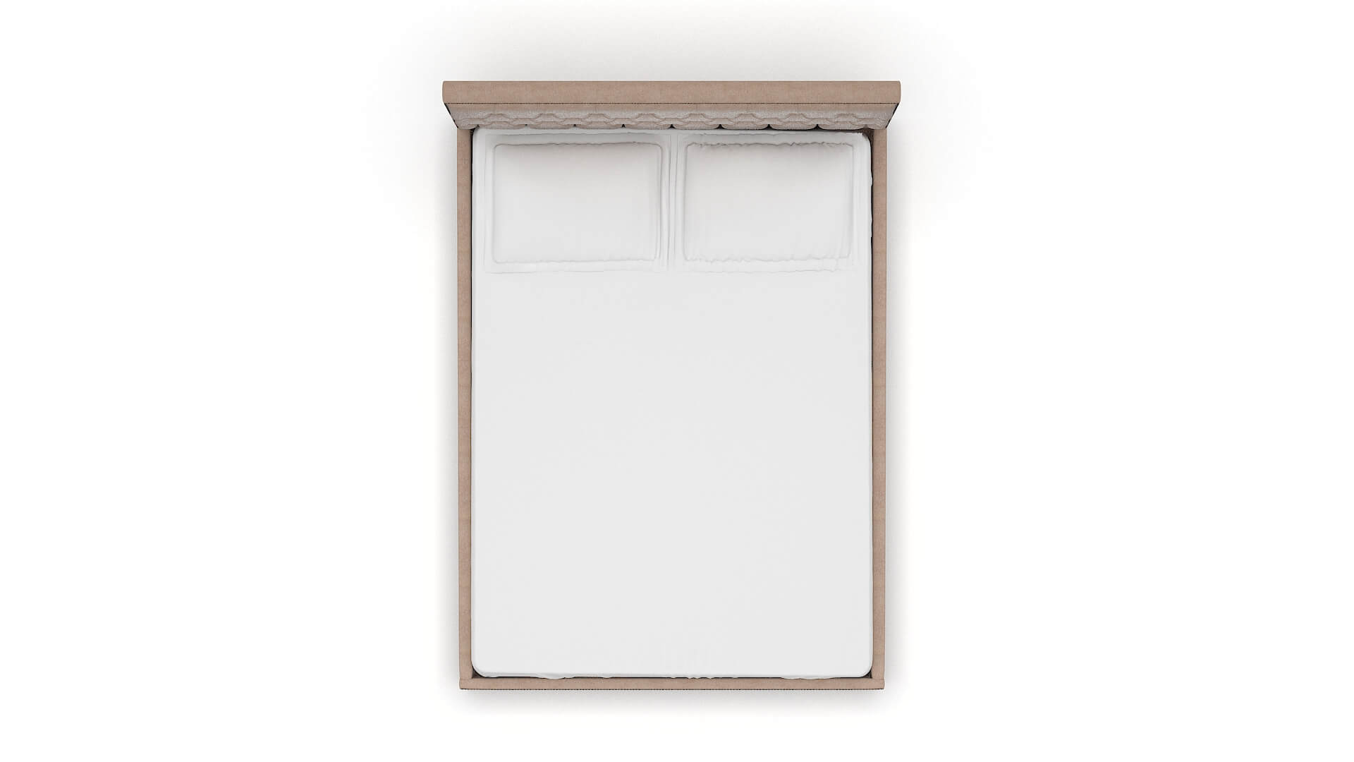 Bellezza Bella Pewter Bed Queen Top