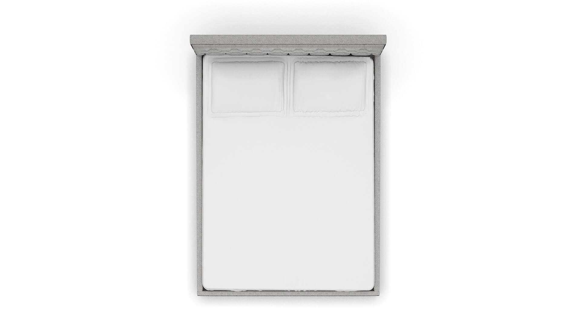 Bellezza Catalina Silver Bed Queen Top