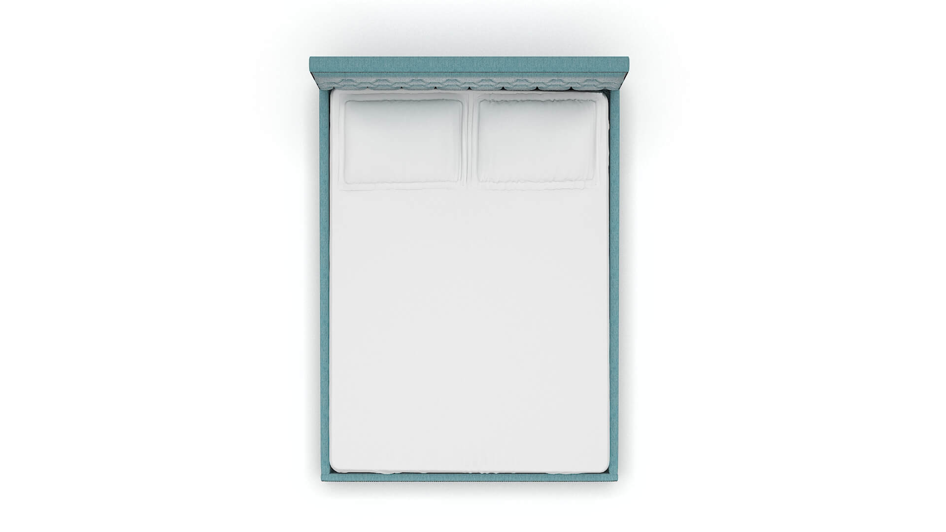 Bellezza Cosmo Turquoise Bed Queen Top