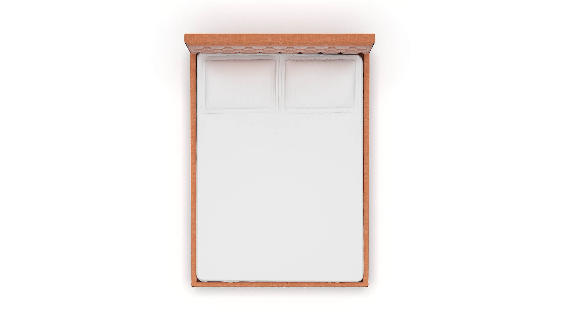 Bellezza Hepburn Appricot Bed Queen Top