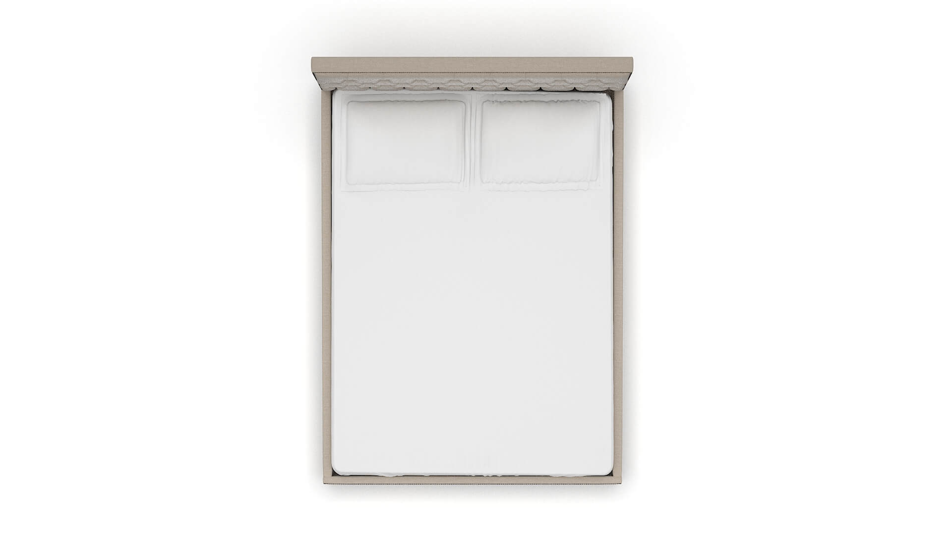 Bellezza Naples Almond Bed Queen Top