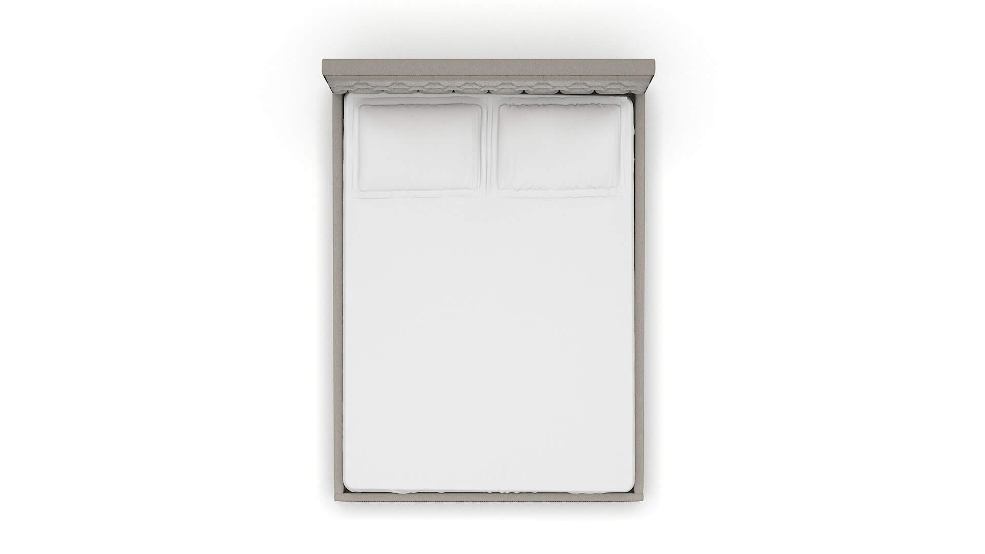 Bellezza Oscar Silver Bed Queen Top