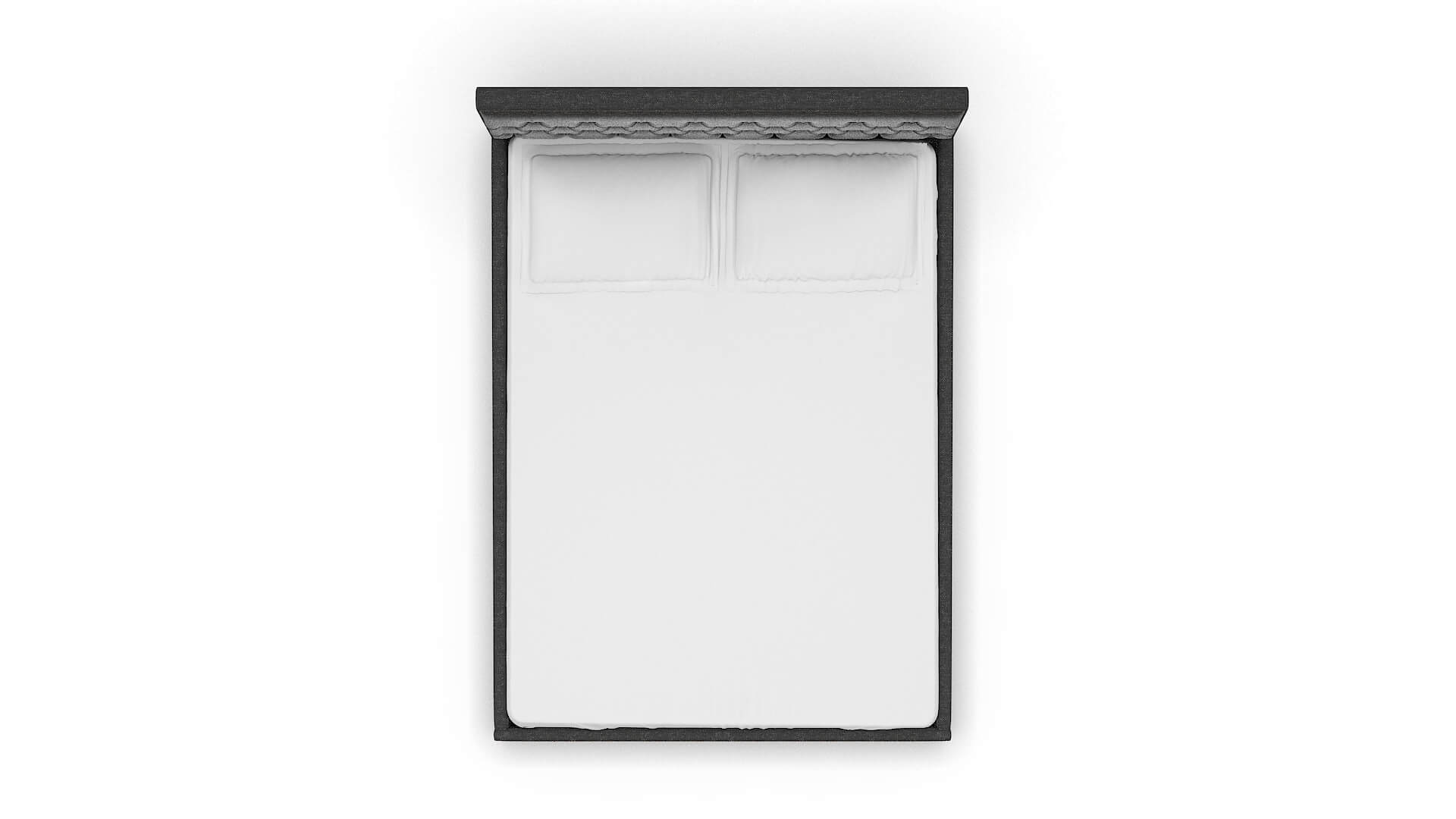 Bellezza Phoenix Charcoal Bed Queen Top