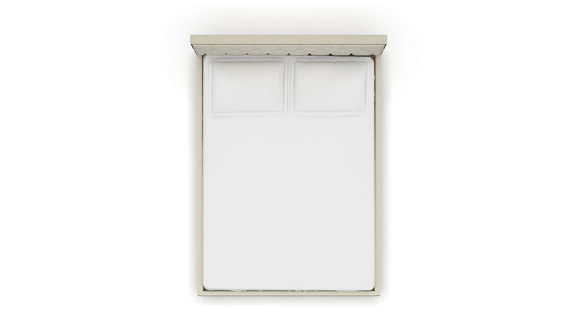 Bellezza Phoenix Ivory Bed Queen Top