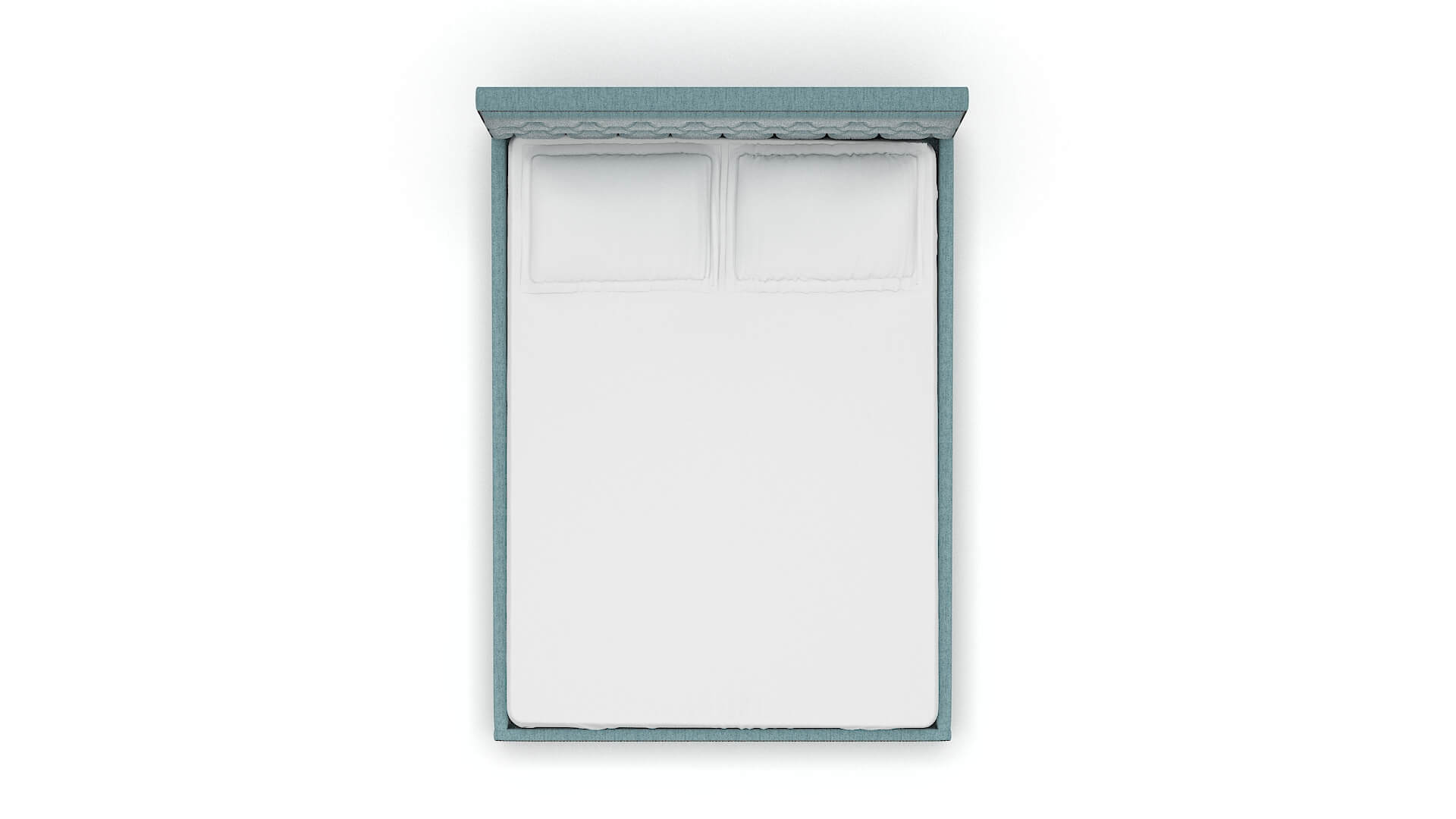 Bellezza Sasha Teal Bed Queen Top