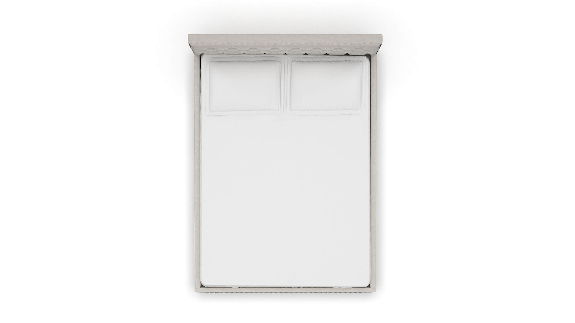 Bellezza Suave Dove Bed Queen Top