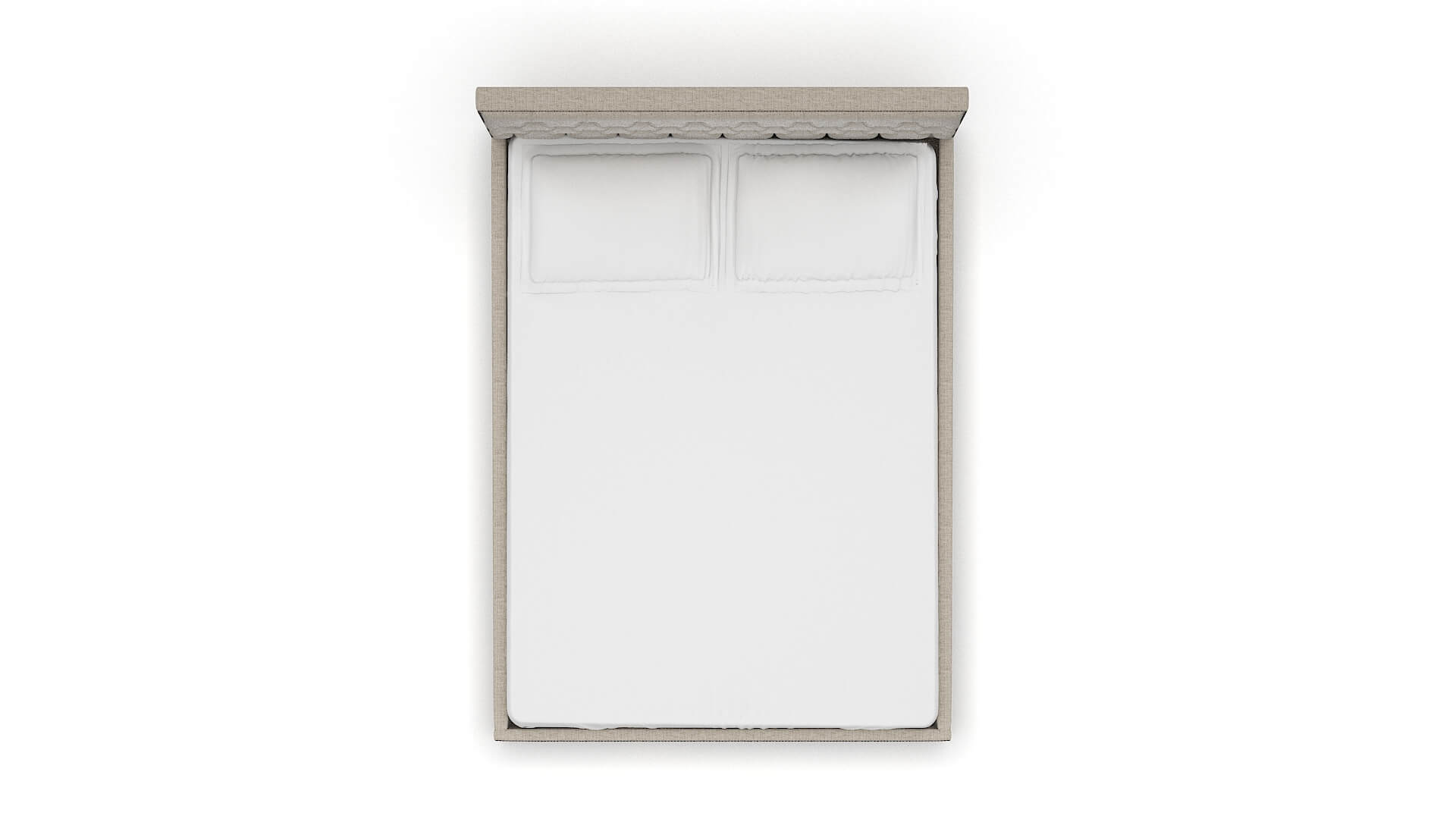 Bellezza Urban_d Steel Bed Queen Top